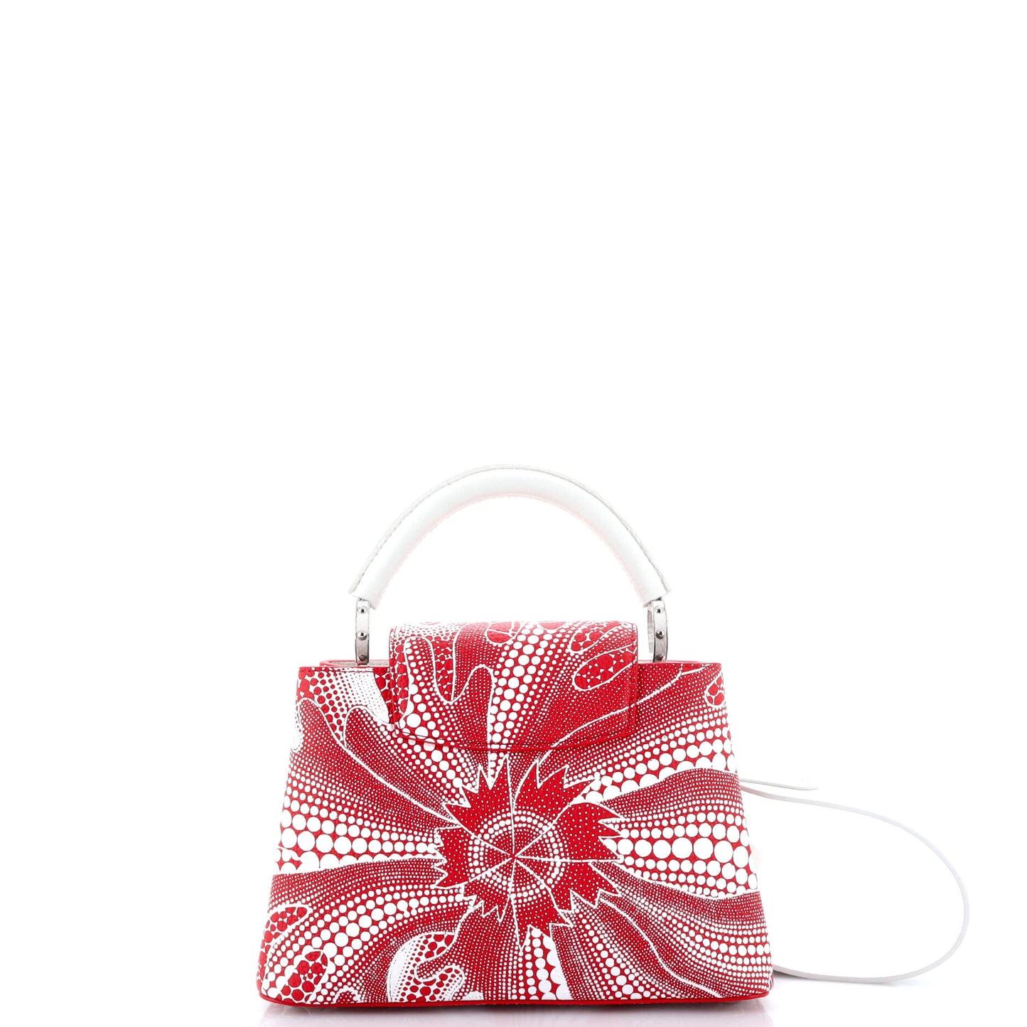 Louis Vuitton Capucines Bag Yayoi Kusama Flower Infinity Dots Leather Travel Bag
