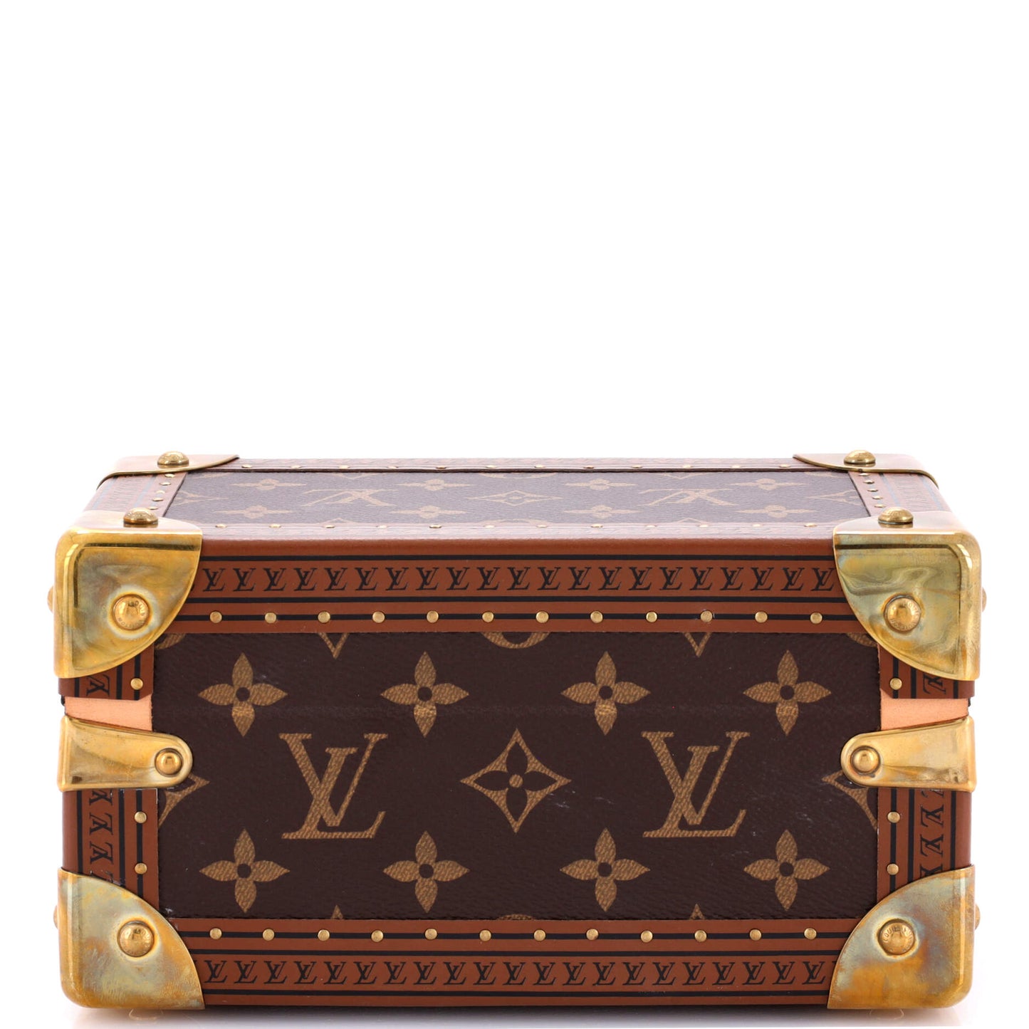 Louis Vuitton Coffret Tresor Handbag Canvas Monogram Travel Bag