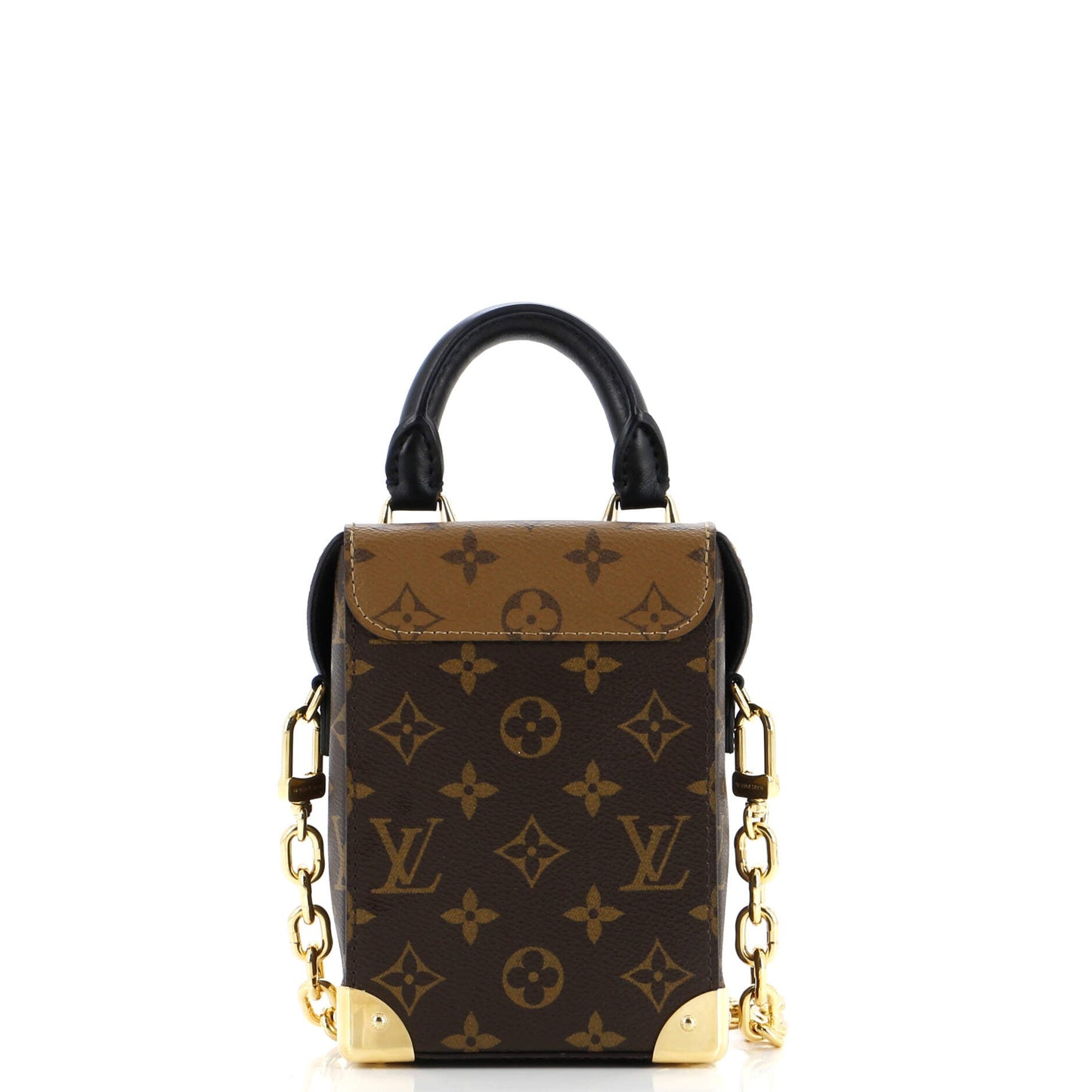 Louis Vuitton Camera Box Nm Handbag Studded Reverse Canvas Monogram Travel Bag Canvas 29967644