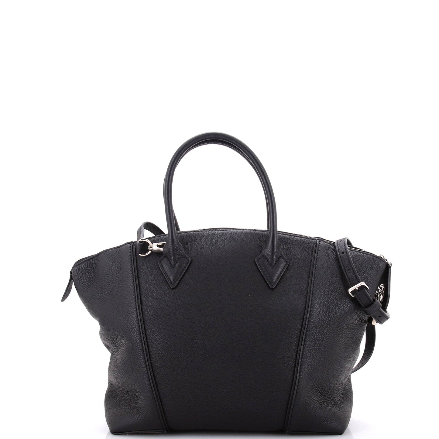 Louis Vuitton Soft Lockit Handbag Pm Leather Tote Bag