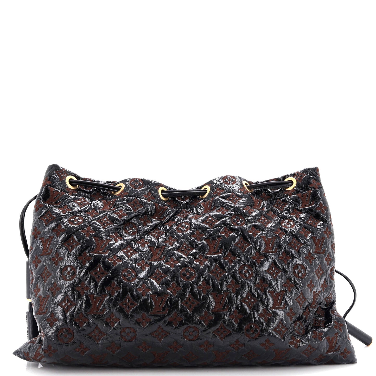 Louis Vuitton Squishy Messenger Bag Vinyl Monogram Travel Bag