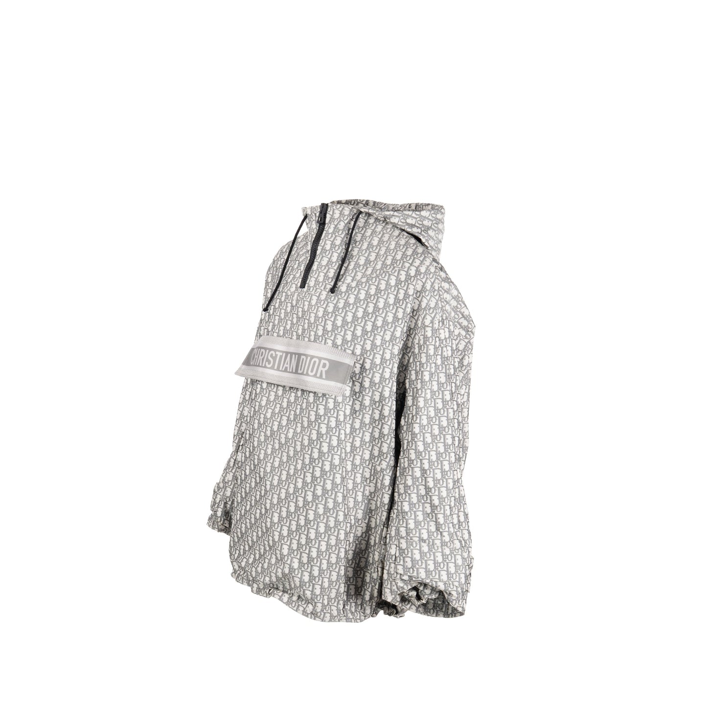 Dior Size Hooded Anorak Oblique Jacquard Technical Taffeta Travel Bag
