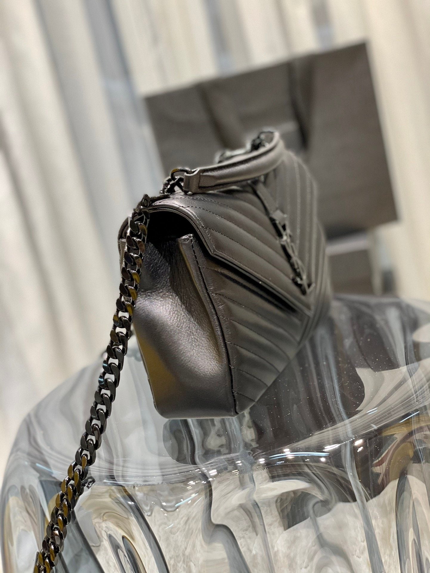 YSL Saint Laurent College Handbag Chain Travel Bag Ysl 600279Brm081000 6714
