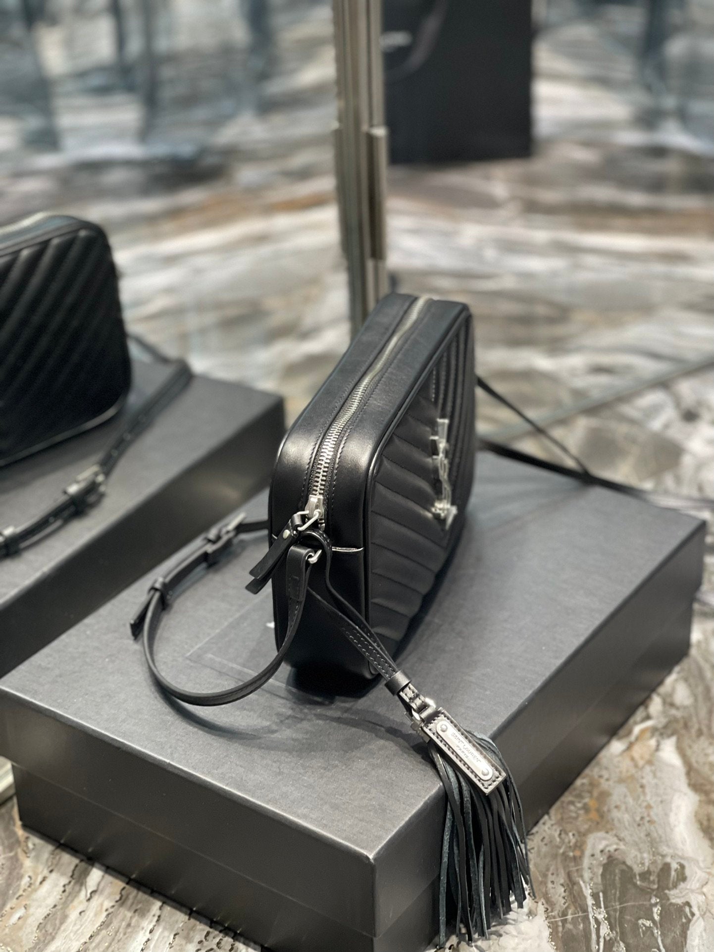 YSL Saint Laurent Lou Crossbody Bag Ysl 612544Dv7041000 7698