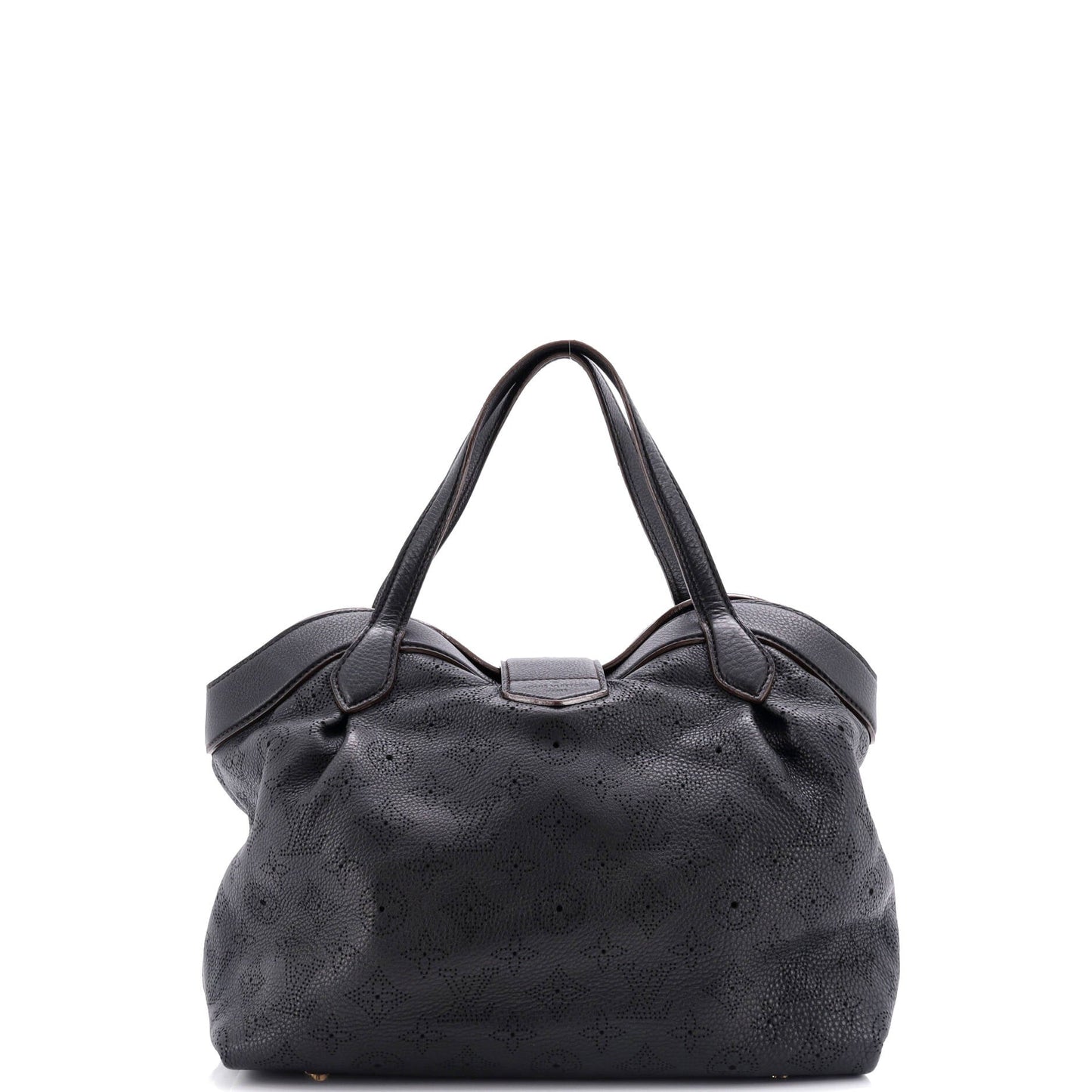 Louis Vuitton Cirrus Handbag Mahina Mm Leather Tote Bag