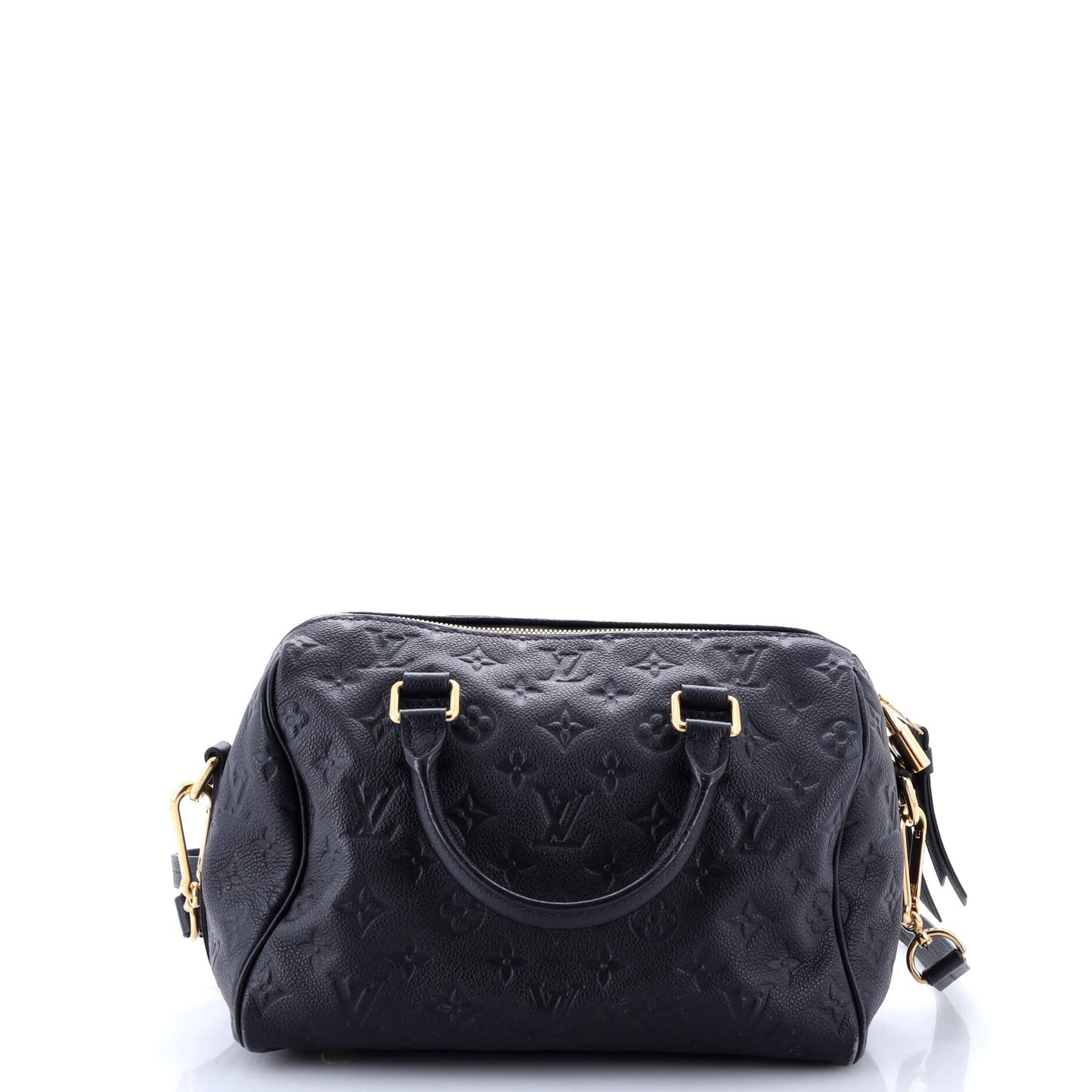 Louis Vuitton Speedy Bandouliere Bag Empreinte Leather Monogram Shoulder Bag