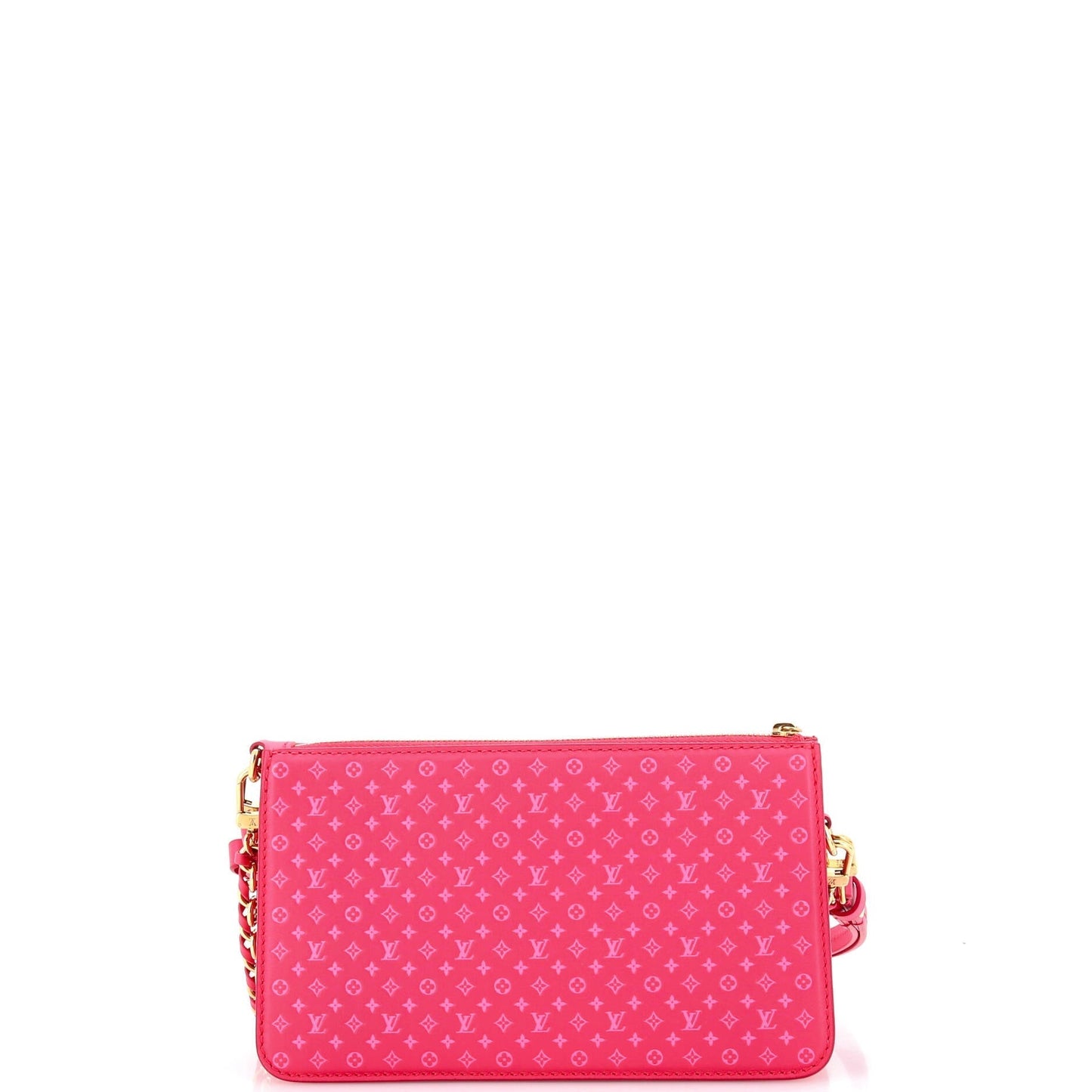 Louis Vuitton Lexington Pouch Embossed Shoulder Bag Leather Monogram
