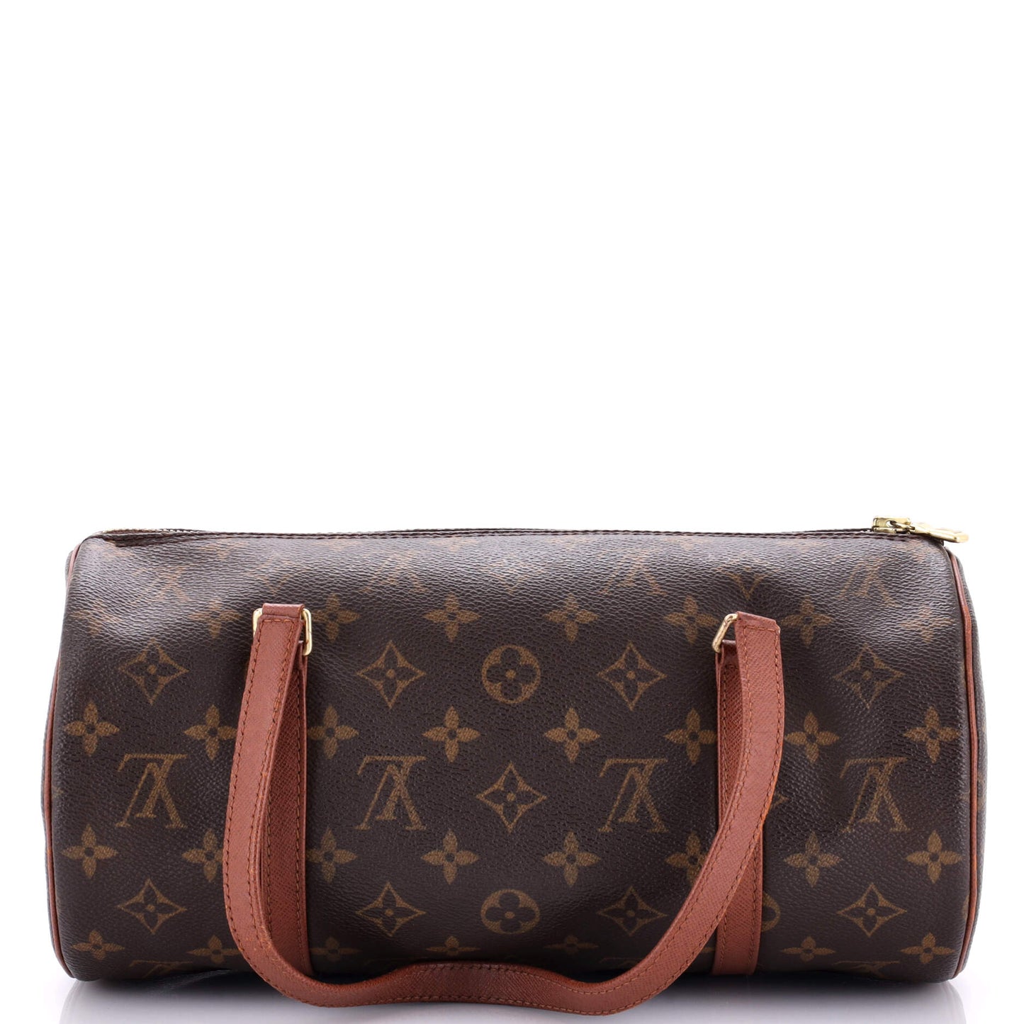 Louis Vuitton Papillon Handbag Canvas Monogram Shoulder Bag