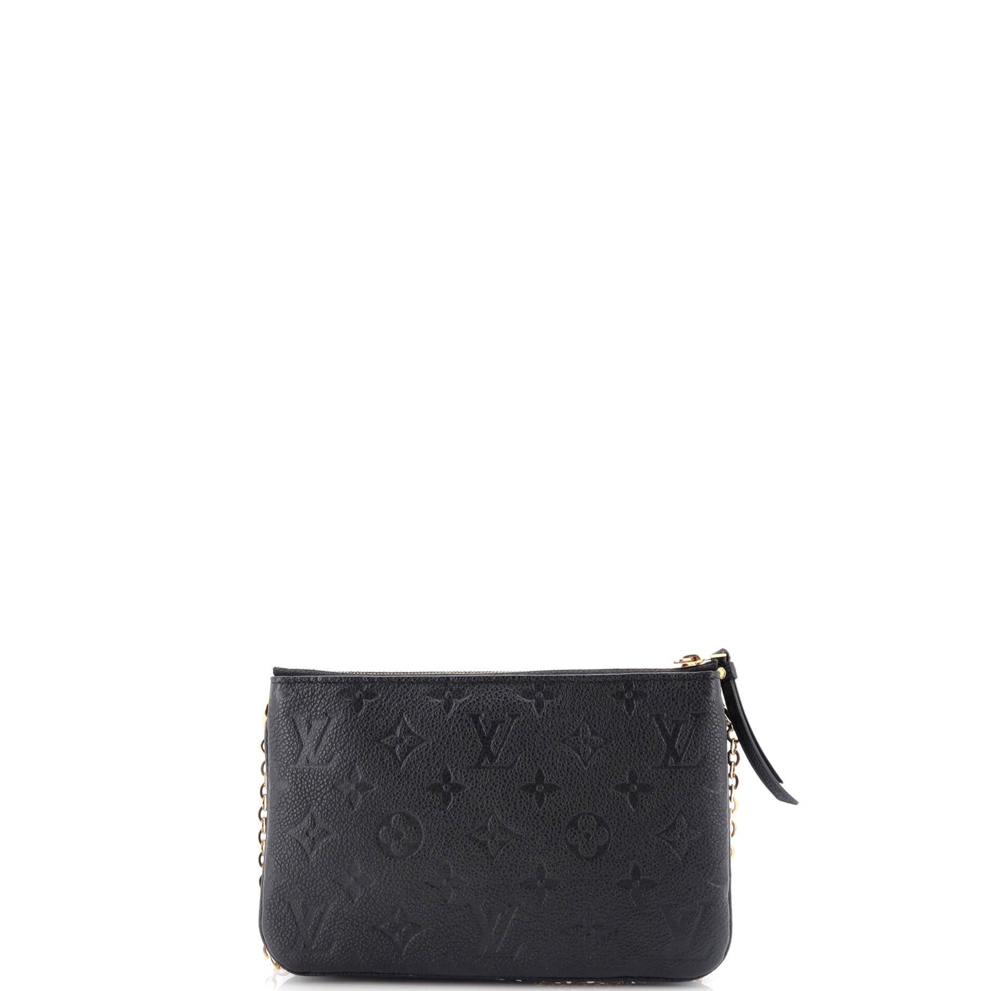Louis Vuitton Double Zip Pochette Empreinte Clutch Bag Leather Monogram Leather 3016723