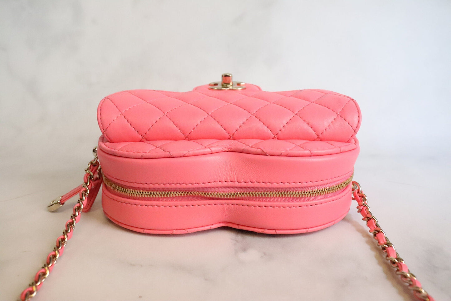 Chlmini Heart Bag Coral Pinike For Women Travel Bag