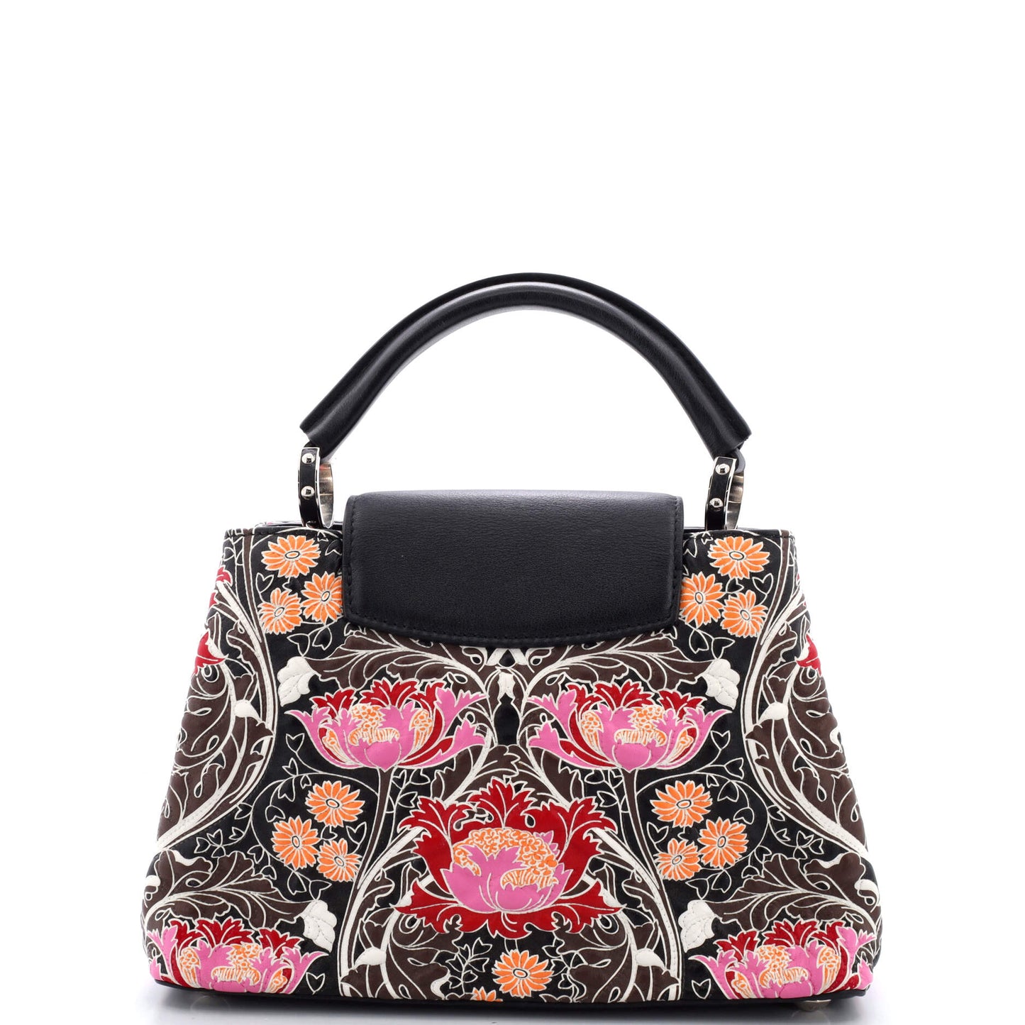 Louis Vuitton Capucines Bag Printed Embossed Bb Leather Shoulder Bag