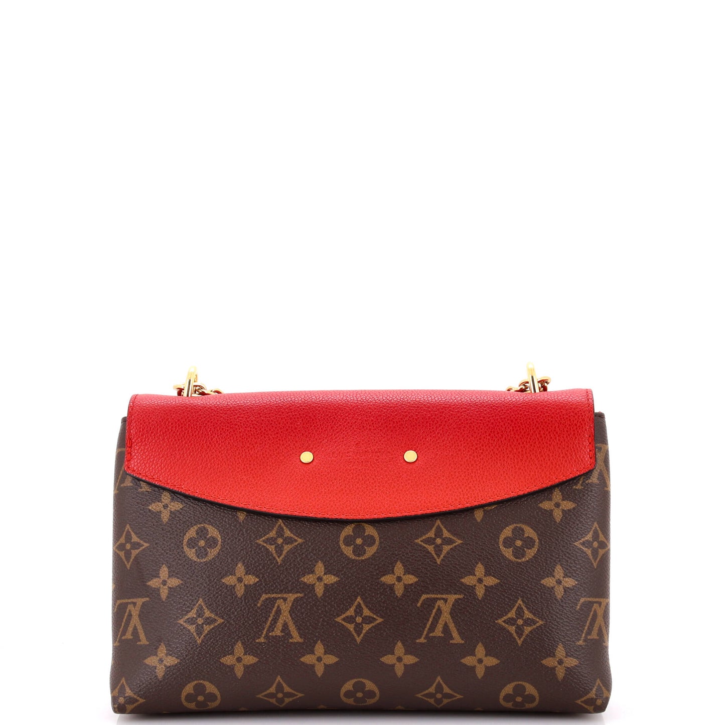 Louis Vuitton Saint Placide Handbag And Leather Canvas Shoulder Bag