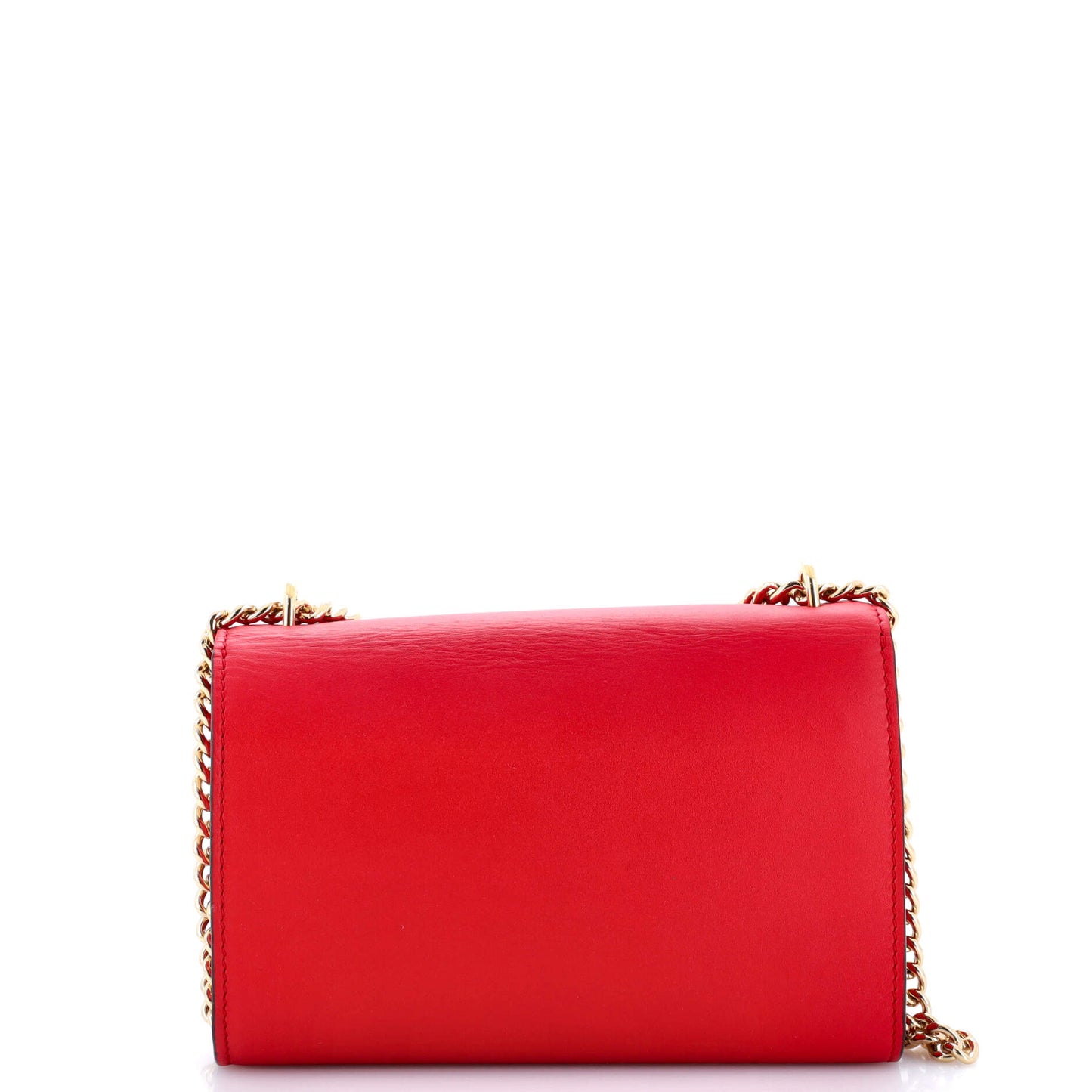 Louis Vuitton Louise Clutch Mm Leather Chain Shoulder Bag