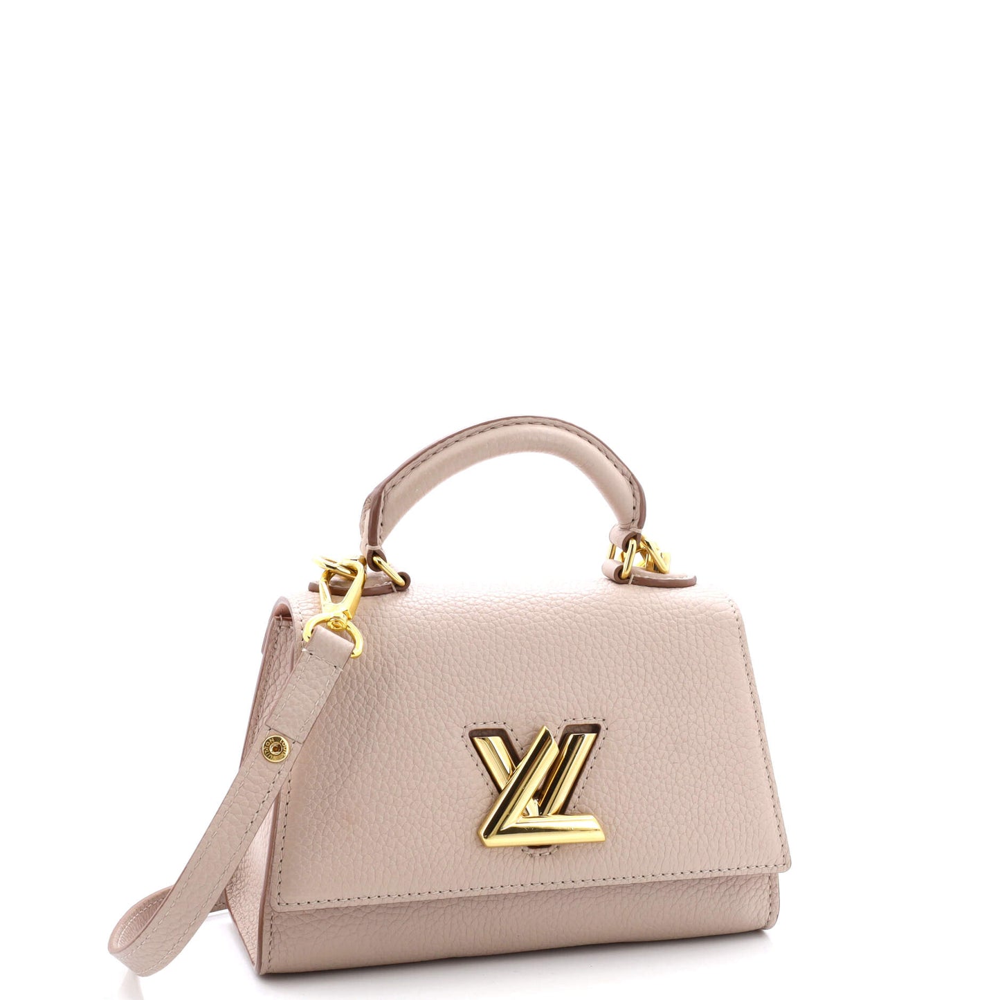 Louis Vuitton Twist One Handle Bag Taurillon Bb Leather Travel Bag