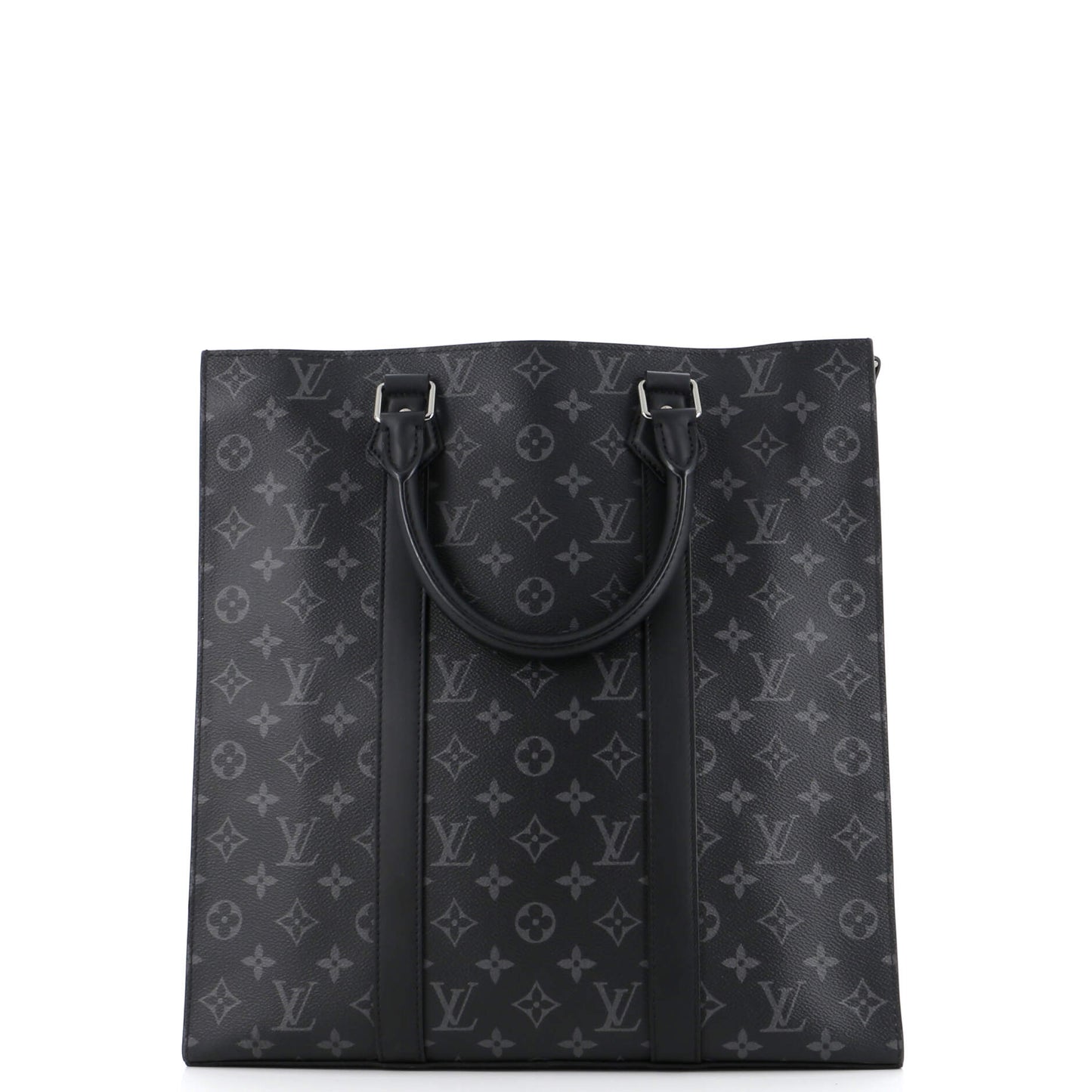 Louis Vuitton Sac Plat Bag Eclipse Canvas Monogram Tote Bag