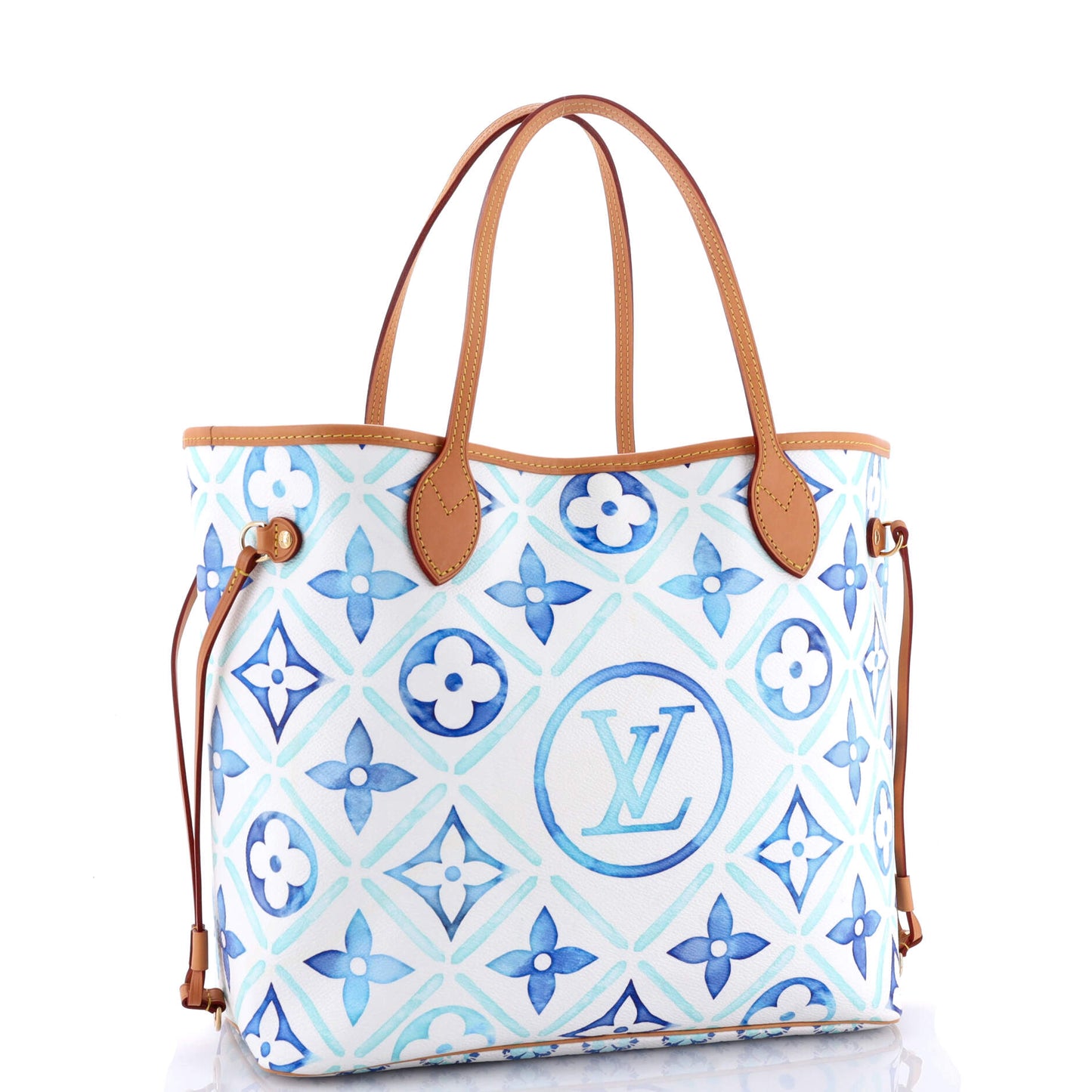 Louis Vuitton Neverfull Nm Tote Limited Edition Tiles Mm Monogram Tote Bag