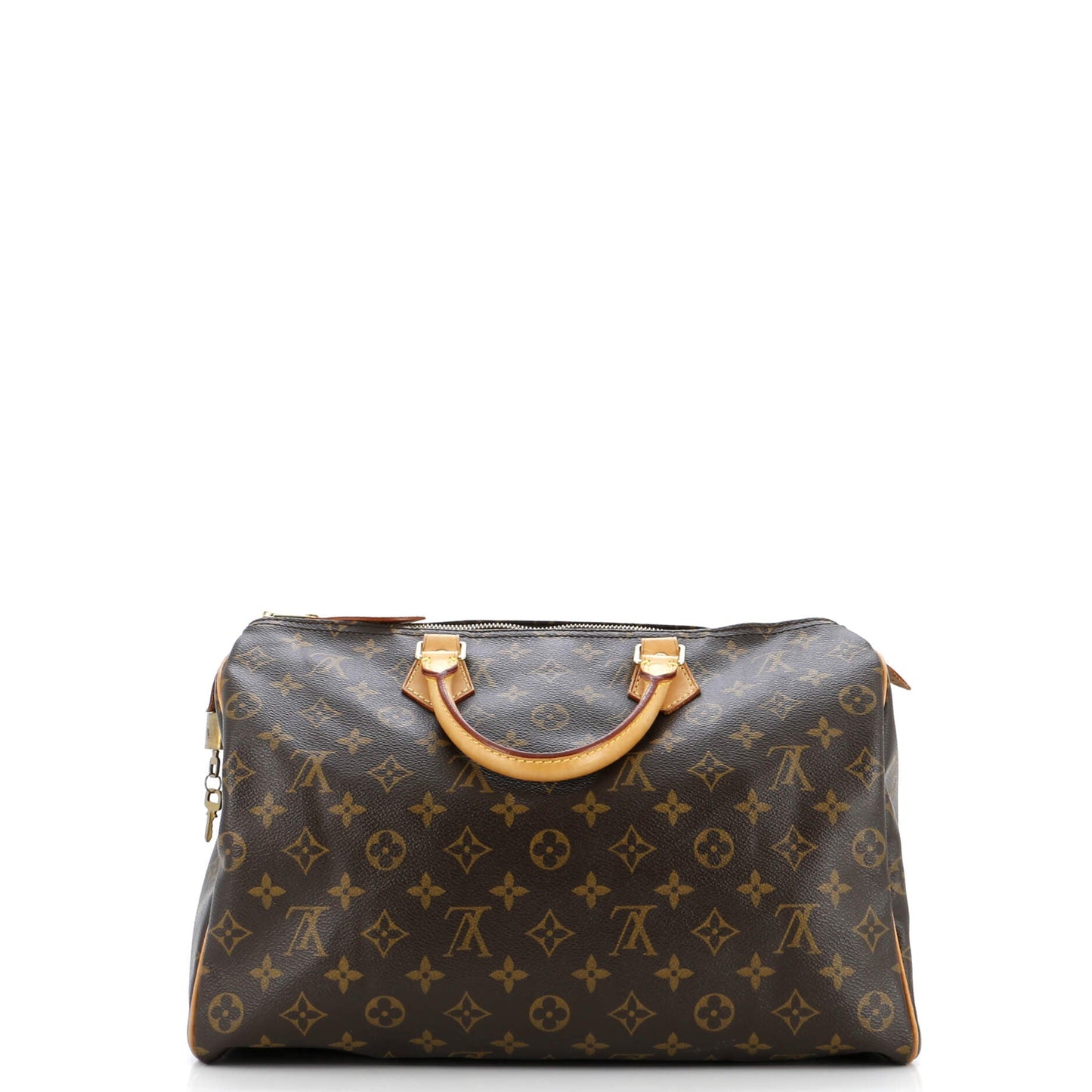 Louis Vuitton Speedy Handbag Canvas Monogram Travel Bag Canvas 353027831