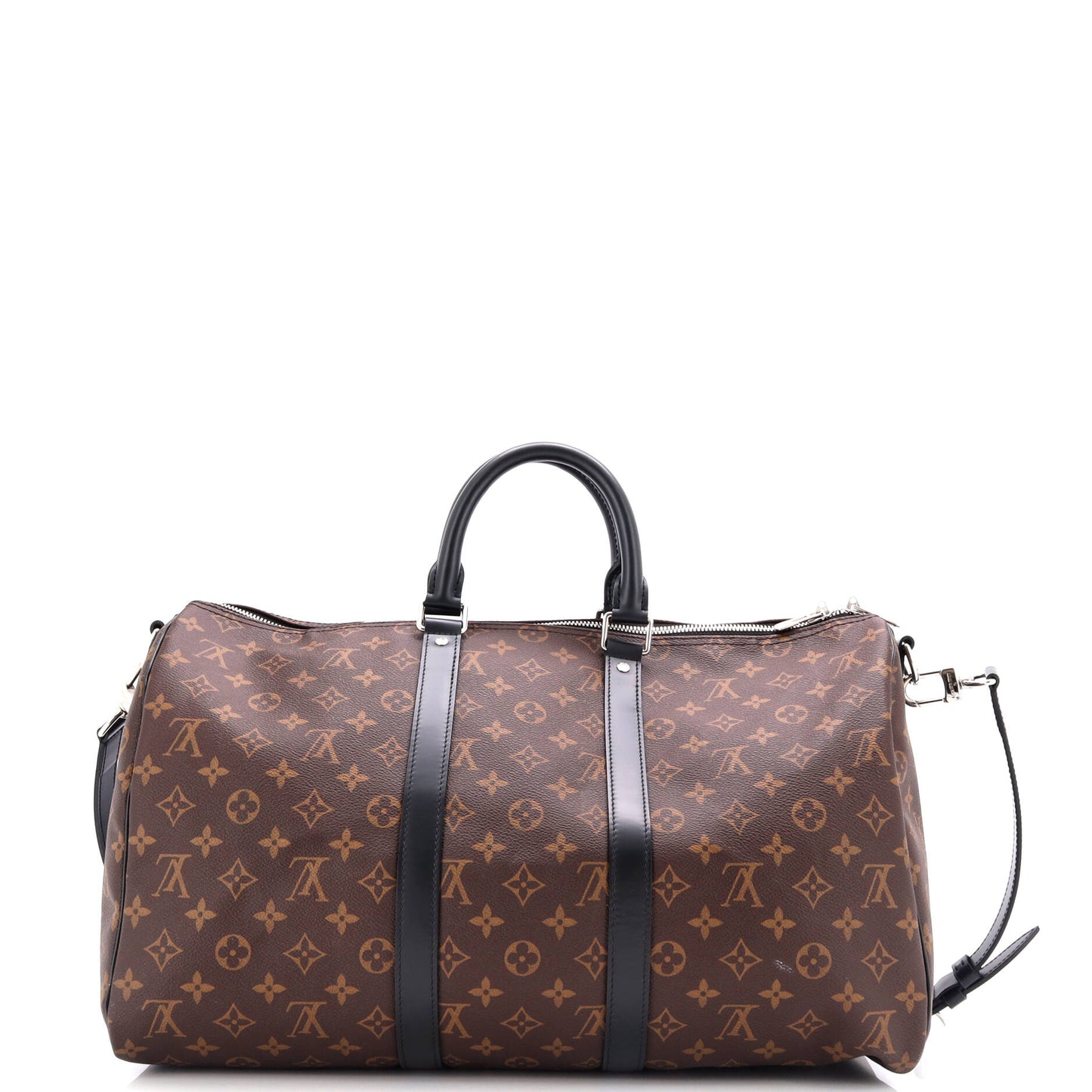 Louis Vuitton Keepall Bandouliere Bag Macassar Canvas Monogram Travel Bag Canvas 453027851