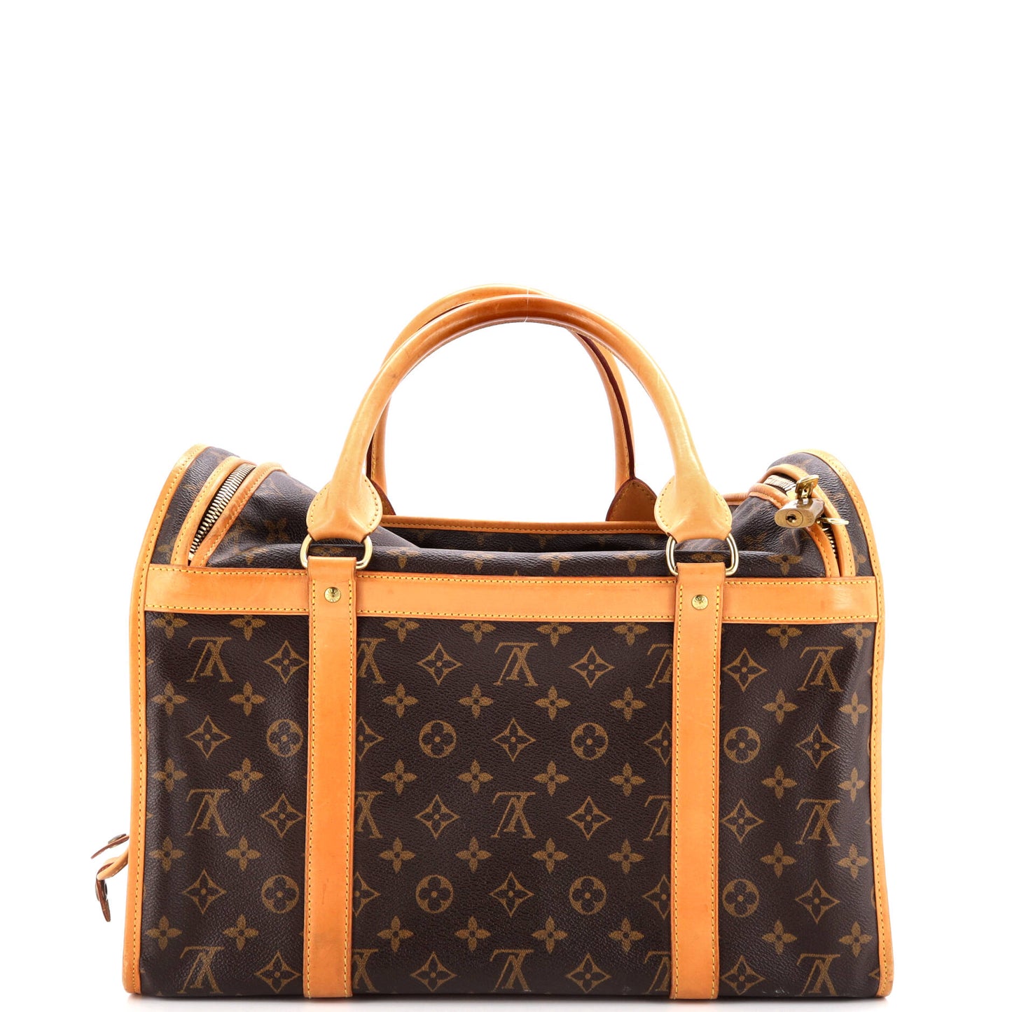 Louis Vuitton Dog Carrier Bag Canvas Monogram Travel Bag