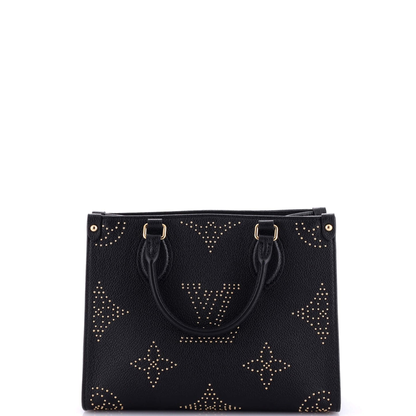 Louis Vuitton Onthego Tote Studded Giant Pm Leather Monogram Tote Bag