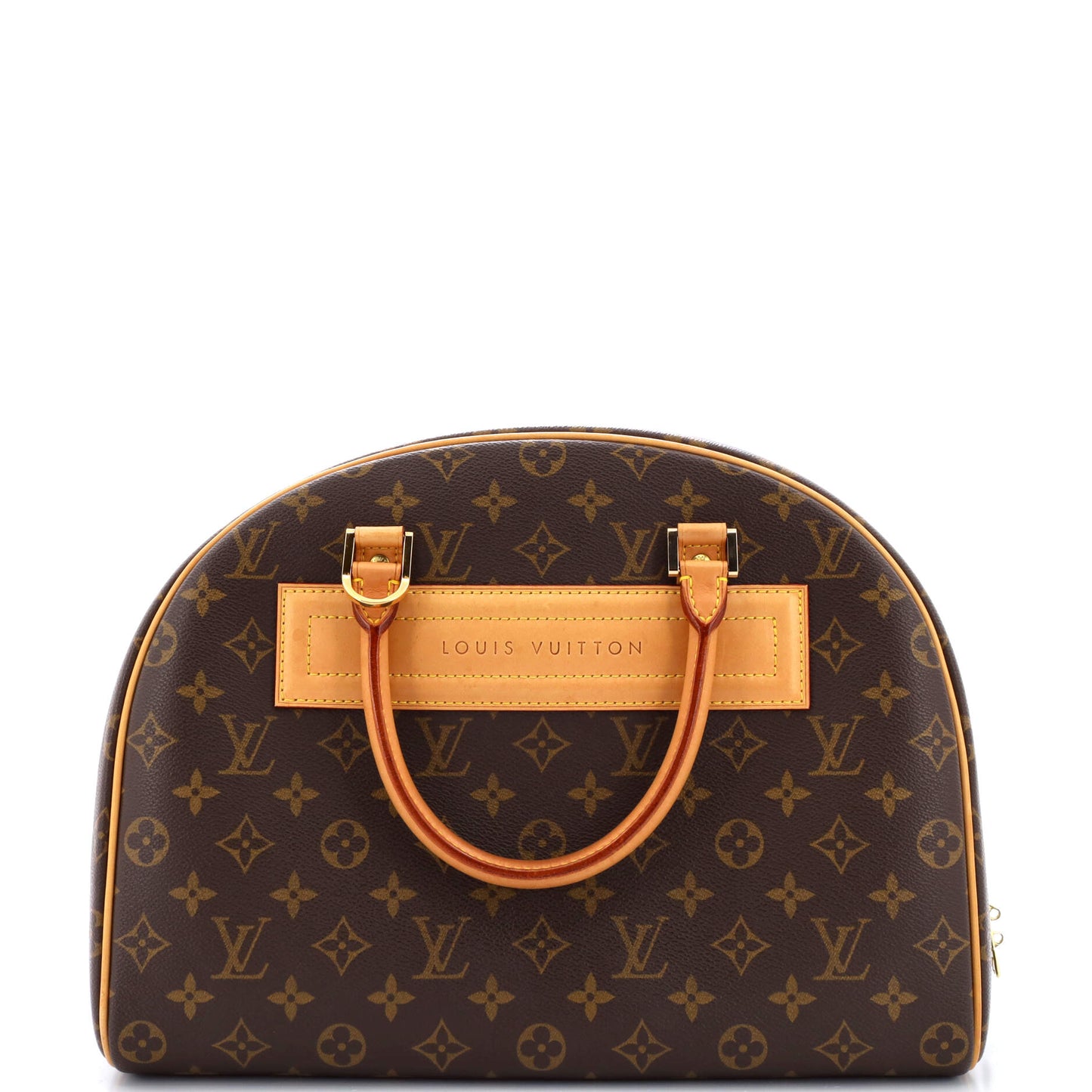 Louis Vuitton Nolita Satchel Canvas Monogram Travel Bag
