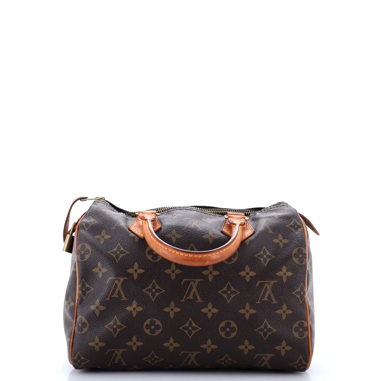 Louis Vuitton Speedy Handbag Canvas Monogram Travel Bag Canvas 253032551