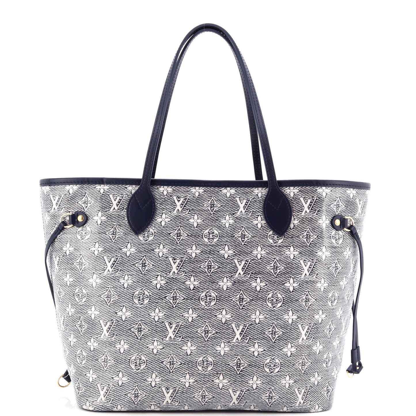 Louis Vuitton Neverfull Nm Tote Monoglam Jacquard Mm Canvas Tote Bag