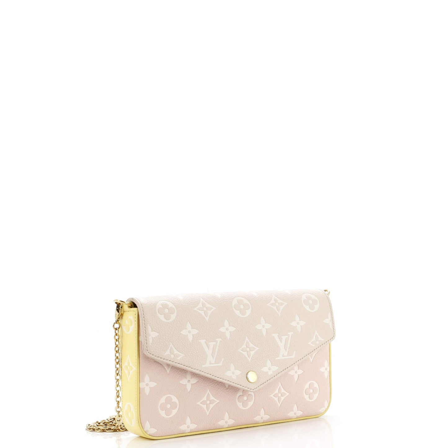 Louis Vuitton Felicie Pochette Spring In The City Empreinte Leather Monogram Jewelry