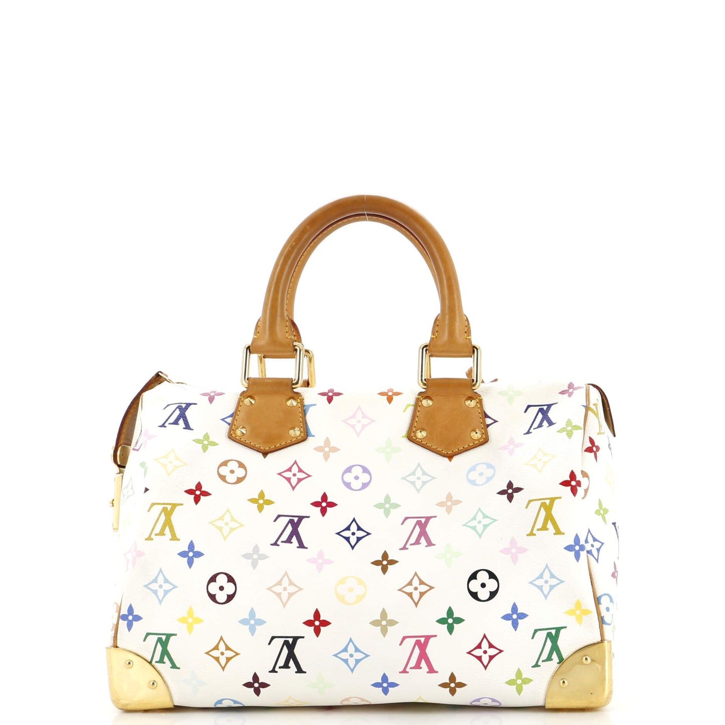 Louis Vuitton Speedy Handbag Multicolor Monogram Travel Bag Multicolor 303034721