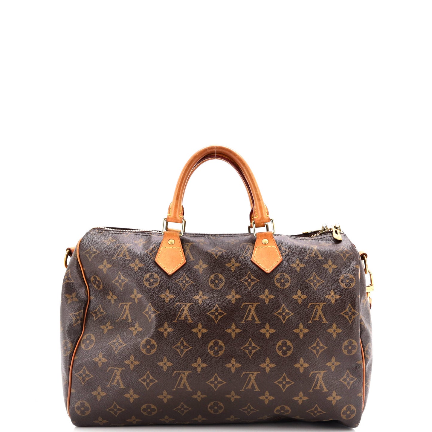Louis Vuitton Speedy Bandouliere Bag Canvas Monogram Travel Bag Canvas 353036743