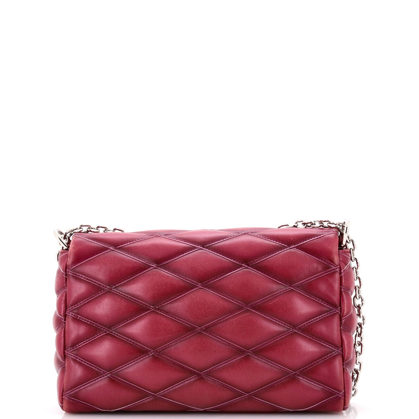 Louis Vuitton Go Handbag Malletage Mm Leather Shoulder Bag
