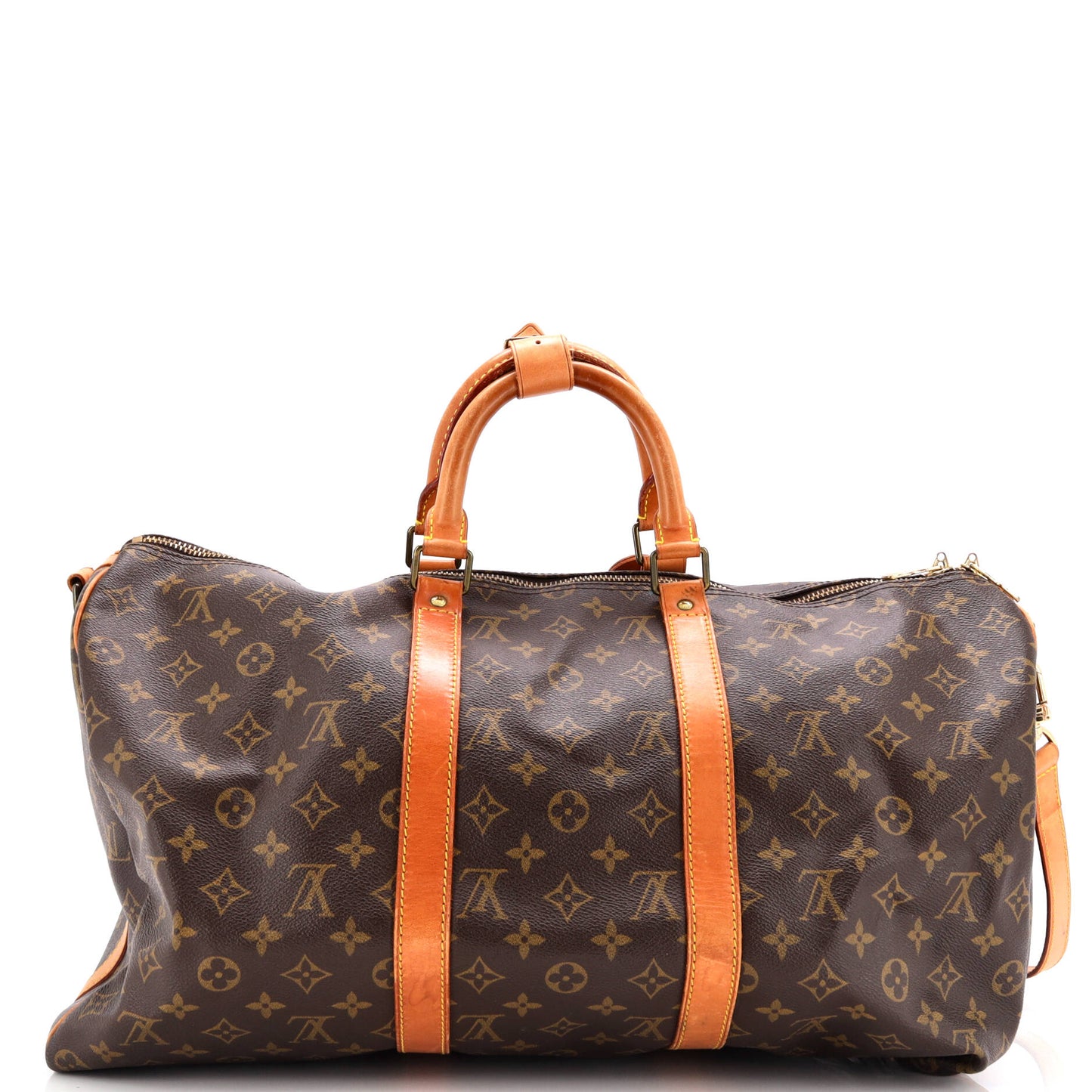 Louis Vuitton Keepall Bandouliere Bag Canvas Monogram Travel Bag Canvas 503039581