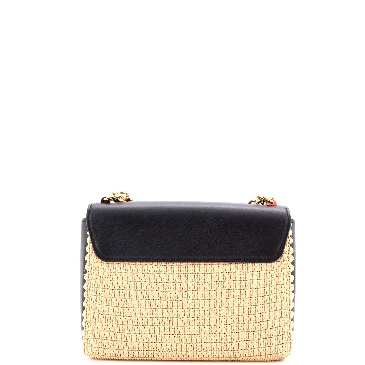 Louis Vuitton Twist Convertible Handbag And Mm Leather Raffia Shoulder Bag