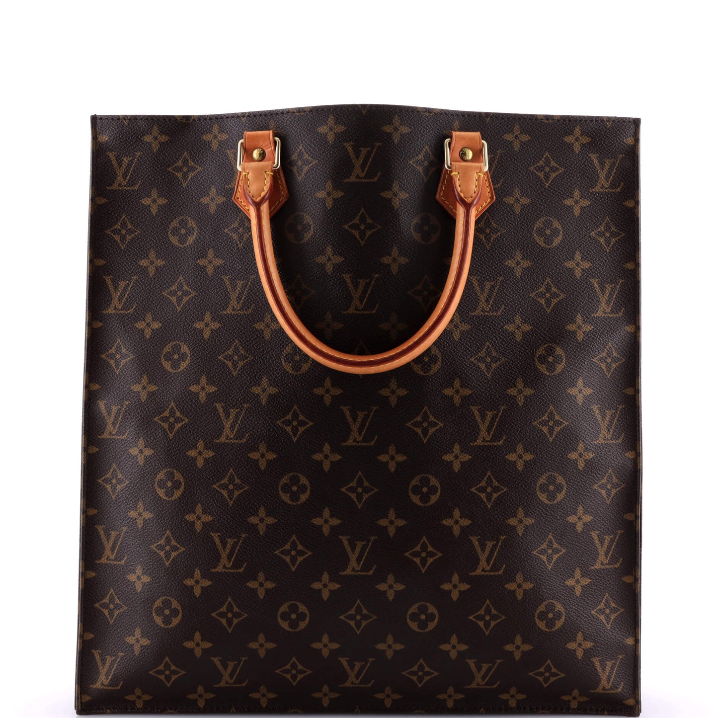 Louis Vuitton Sac Plat Bag Canvas Monogram Tote Bag Canvas 3041311