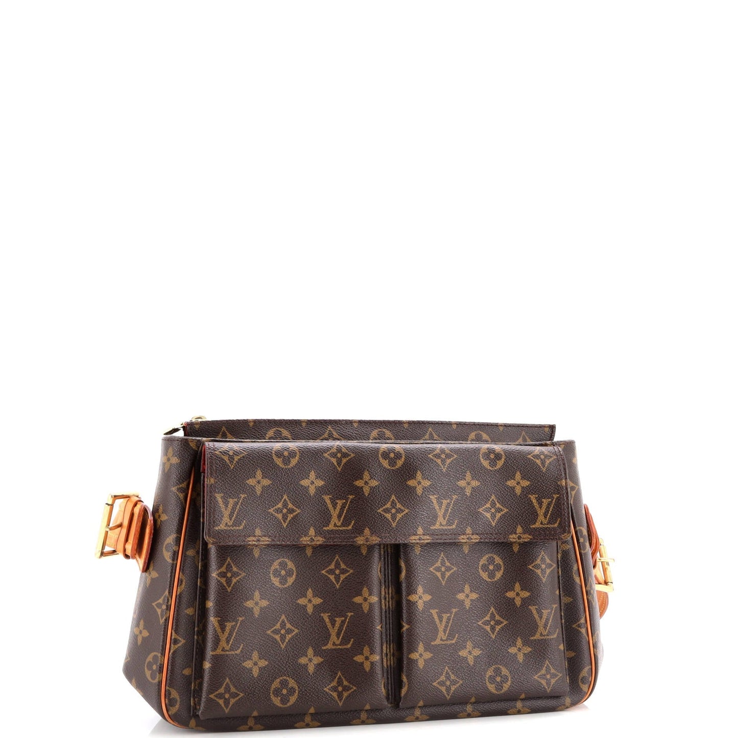 Louis Vuitton Viva Cite Handbag Gm Canvas Monogram Shoulder Bag