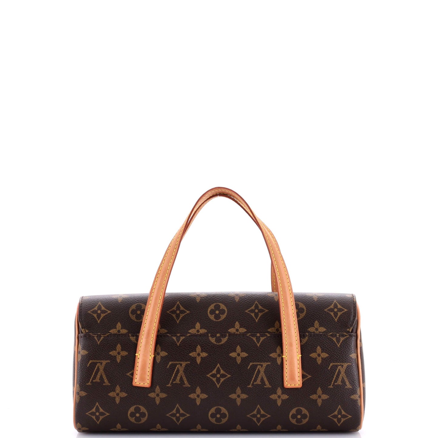 Louis Vuitton Sonatine Handbag Canvas Monogram Travel Bag