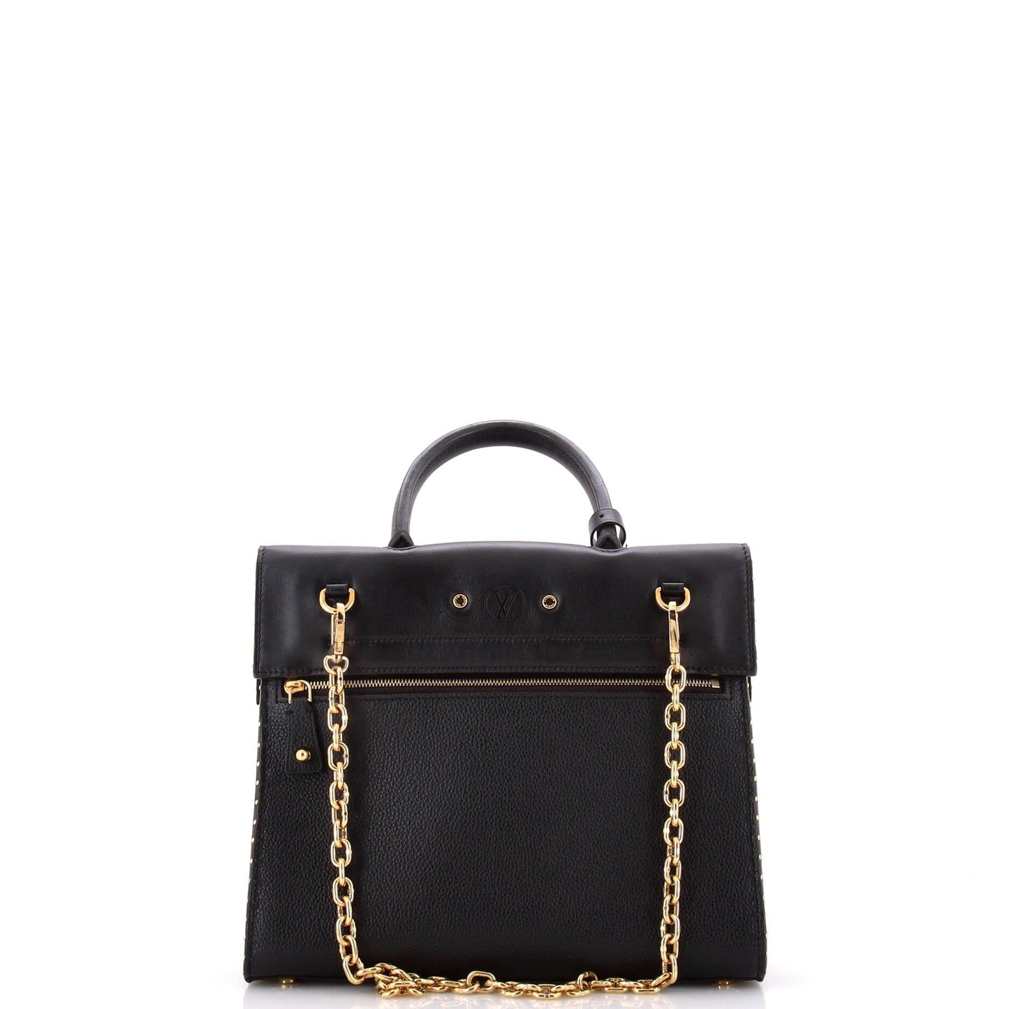 Louis Vuitton City Steamer One Handle Bag Leather Travel Bag