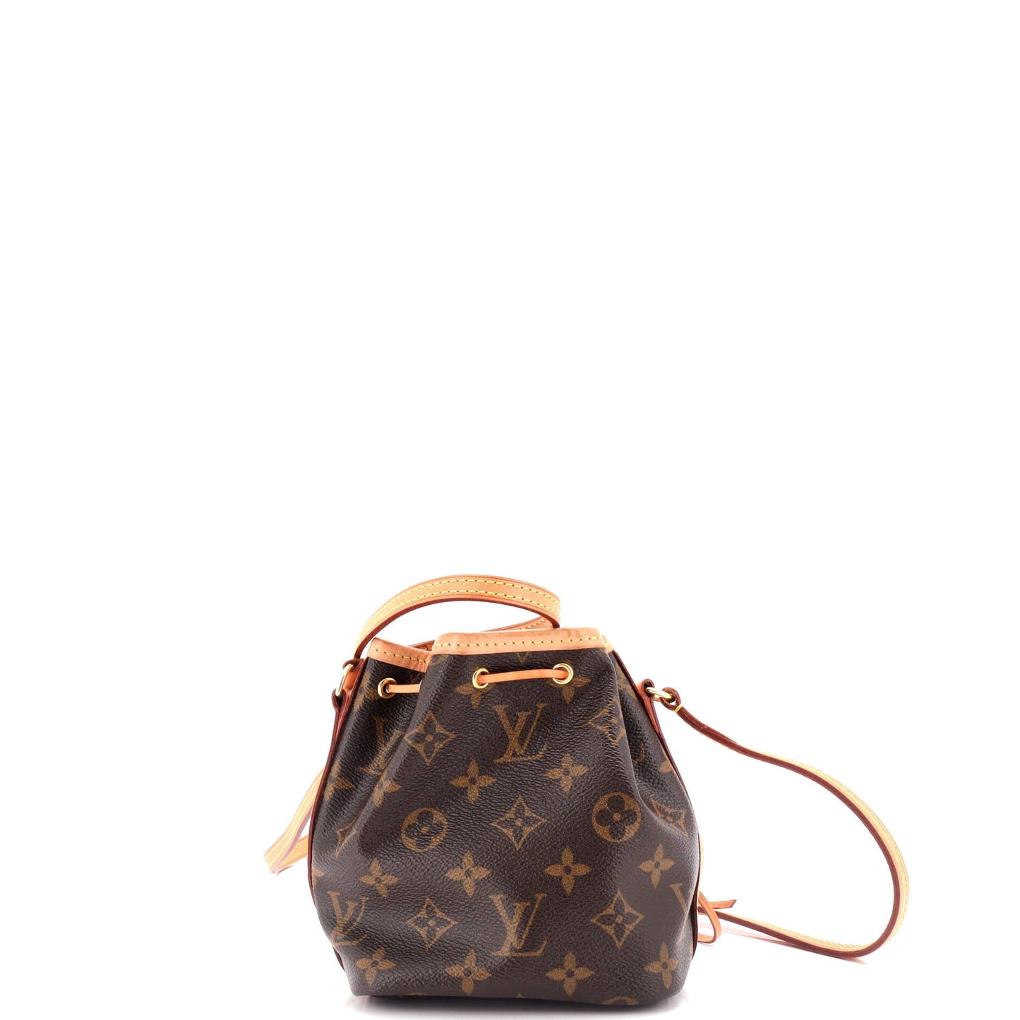 Louis Vuitton Noe Handbag Nano Canvas Monogram Bucket Bag Canvas Nano3058904