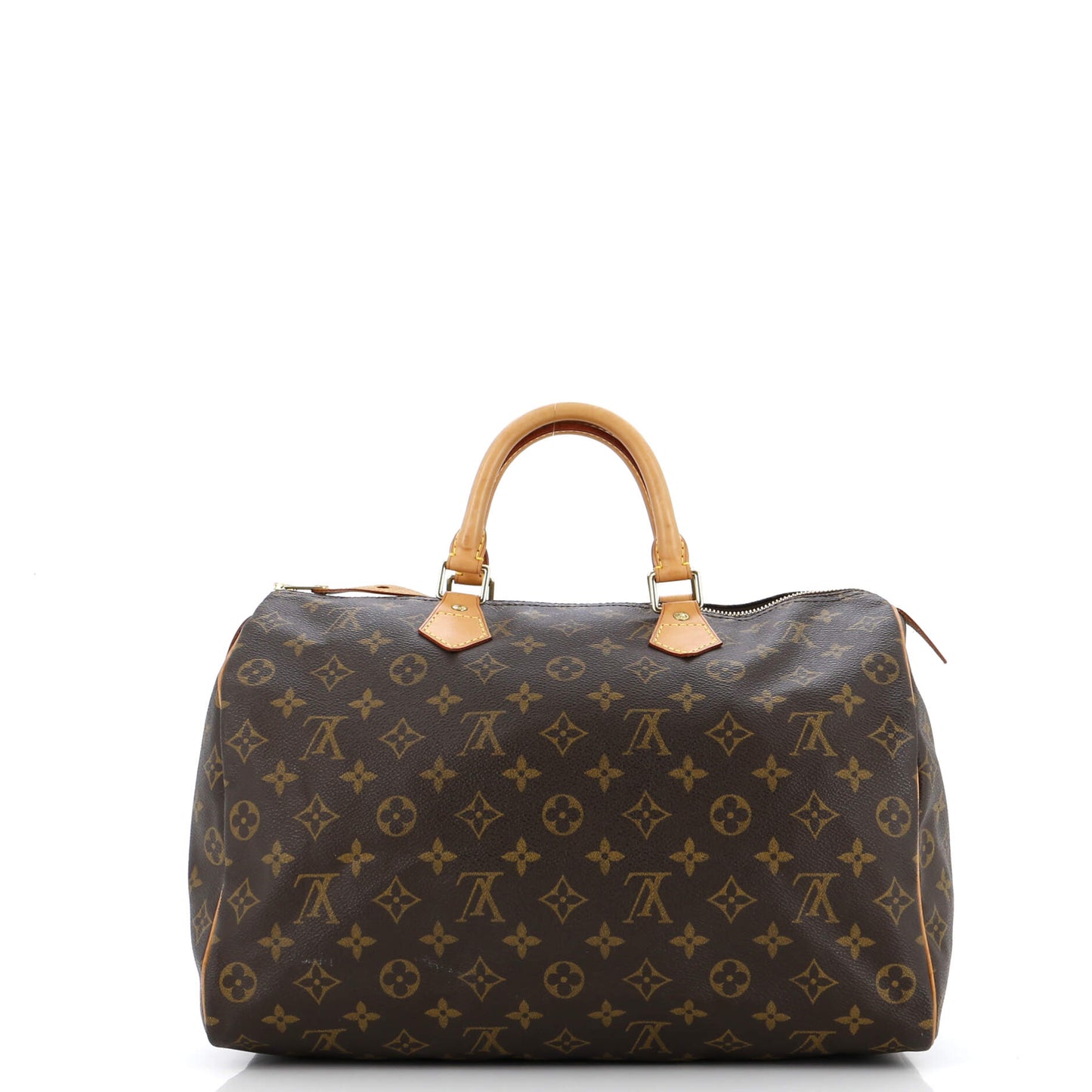 Louis Vuitton Speedy Handbag Canvas Monogram Travel Bag Canvas 353059961
