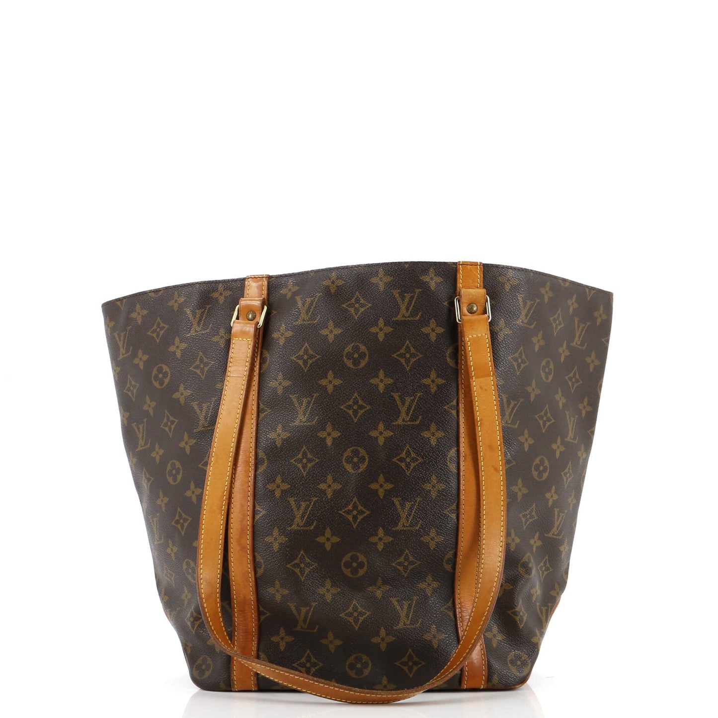 Louis Vuitton Shopping Sac Handbag Mm Canvas Monogram Tote Bag Canvas Mm3060482