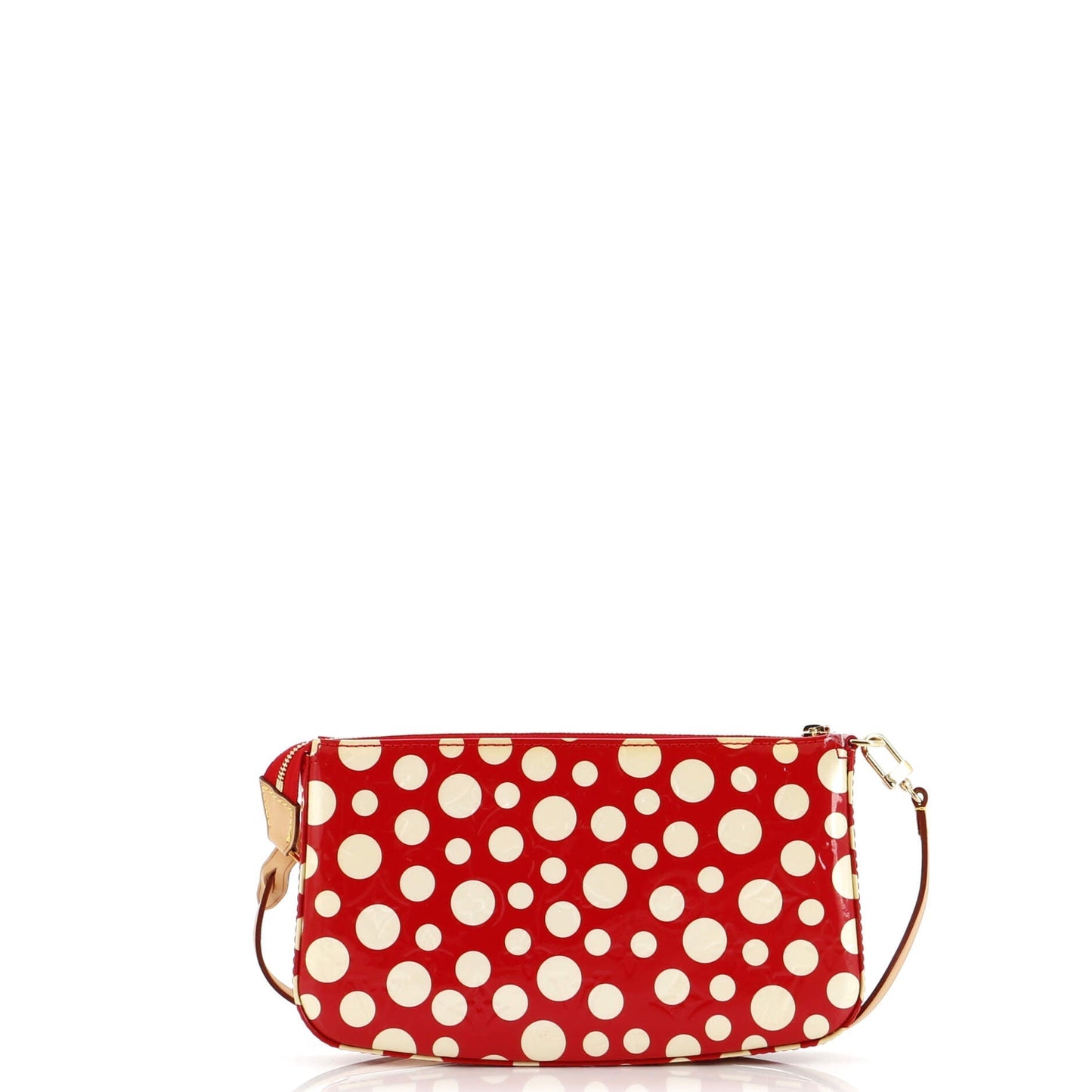 Louis Vuitton Pochette Accessoires Nm Kusama Infinity Dots Vernis Monogram Shoulder Bag
