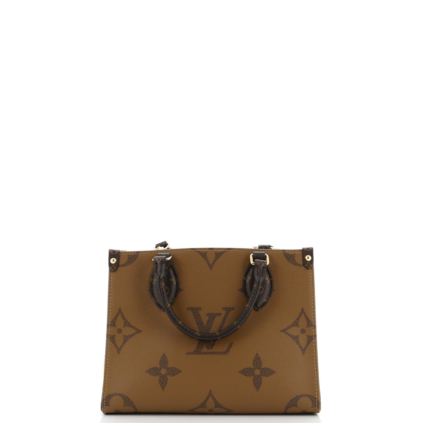 Louis Vuitton Onthego Tote Reverse Giant Pm Monogram Shoulder Bag