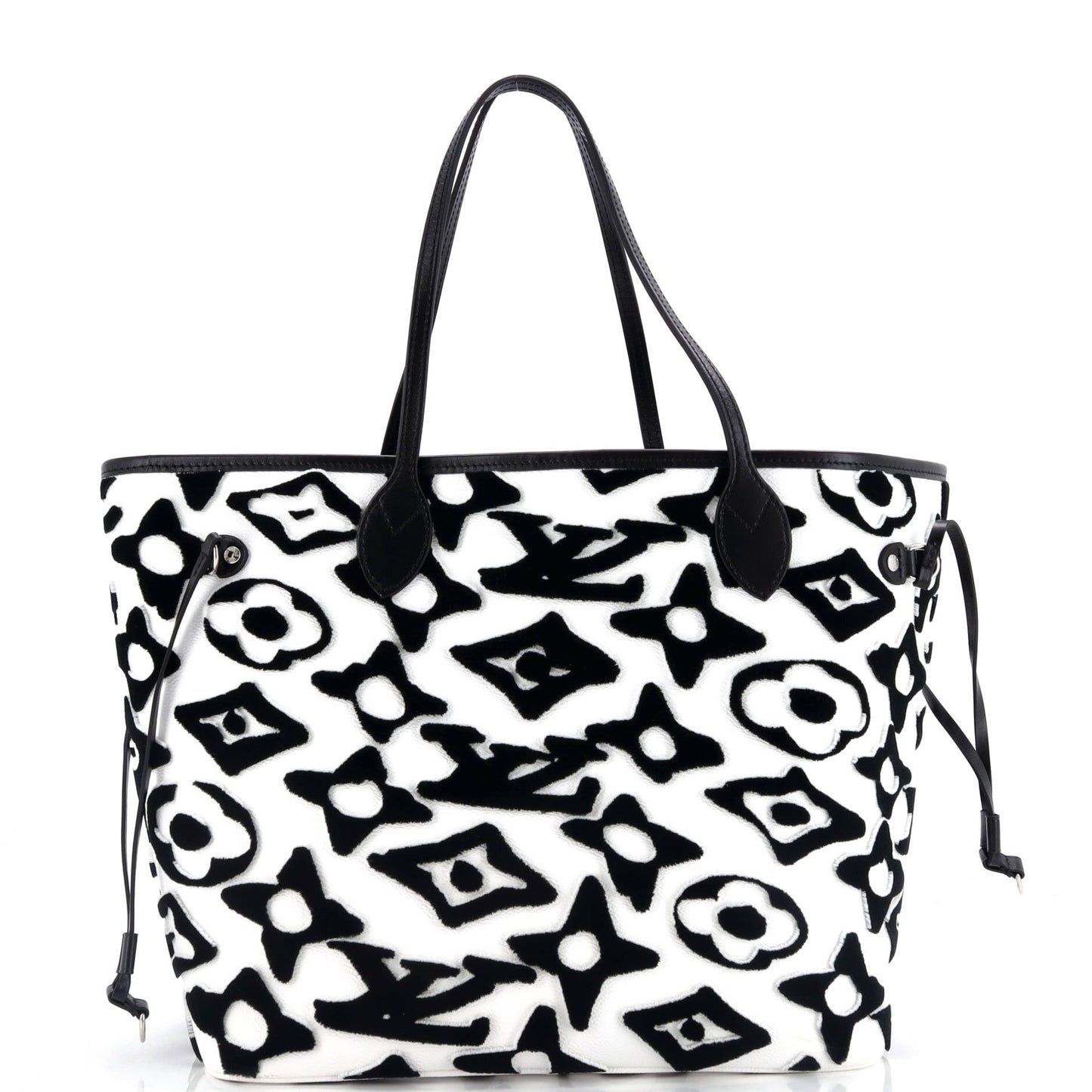 Louis Vuitton Neverfull Nm Tote Limited Edition Urs Fischer Canvas Monogram Tote Bag