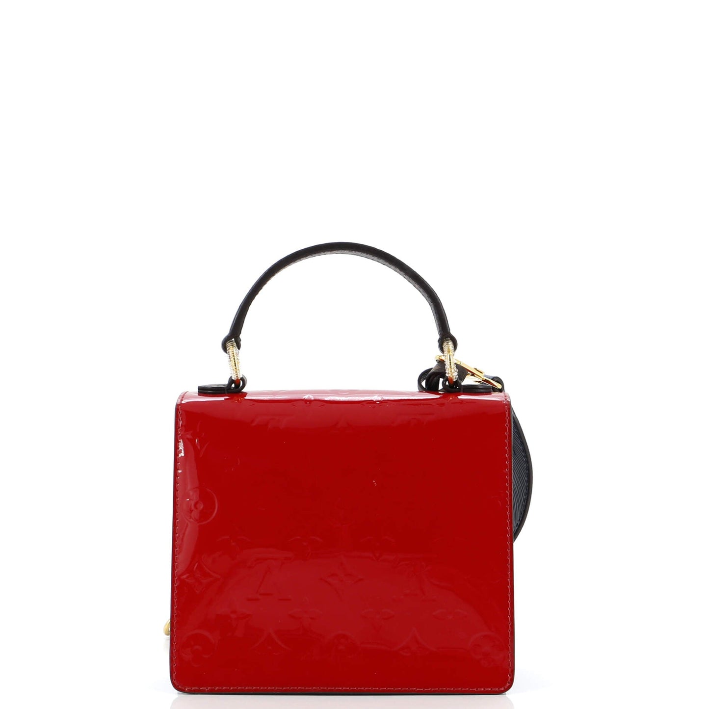 Louis Vuitton Spring Street Nm Handbag Vernis With And Leather Canvas Jewelry Leather 3074682