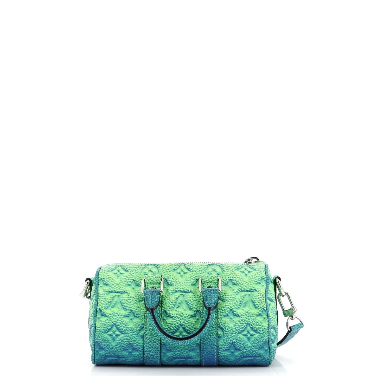 Louis Vuitton Keepall Bandouliere Bag Limited Edition Illusion Taurillon Leather Monogram Shoulder B Leather Xs3079