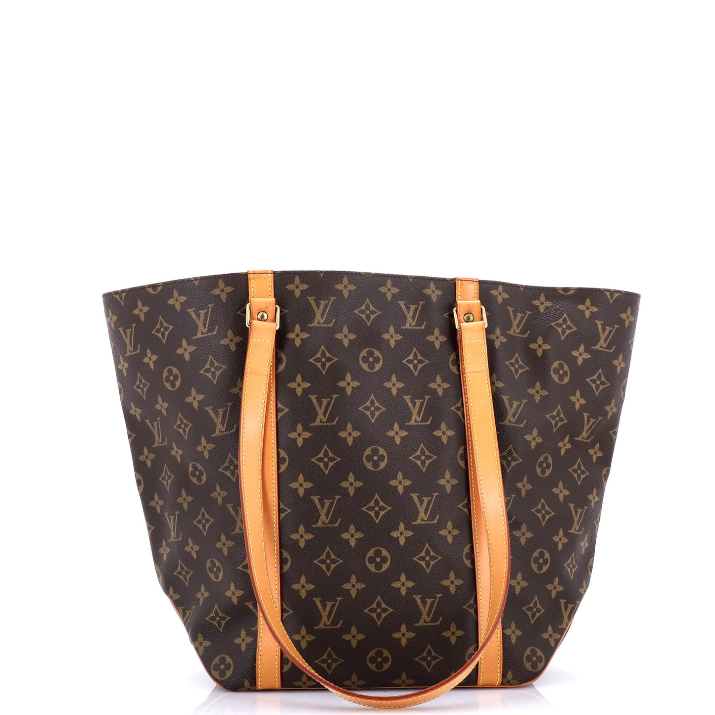 Louis Vuitton Shopping Sac Handbag Mm Canvas Monogram Tote Bag