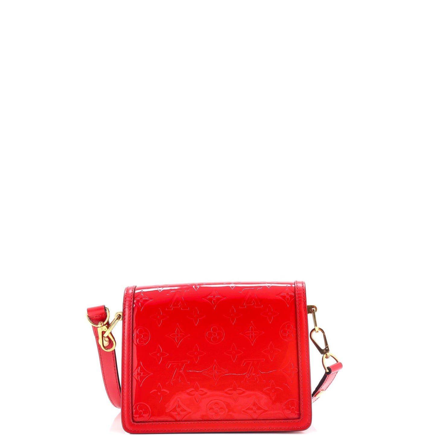 Louis Vuitton Dauphine Shoulder Bag Vernis Monogram Mini