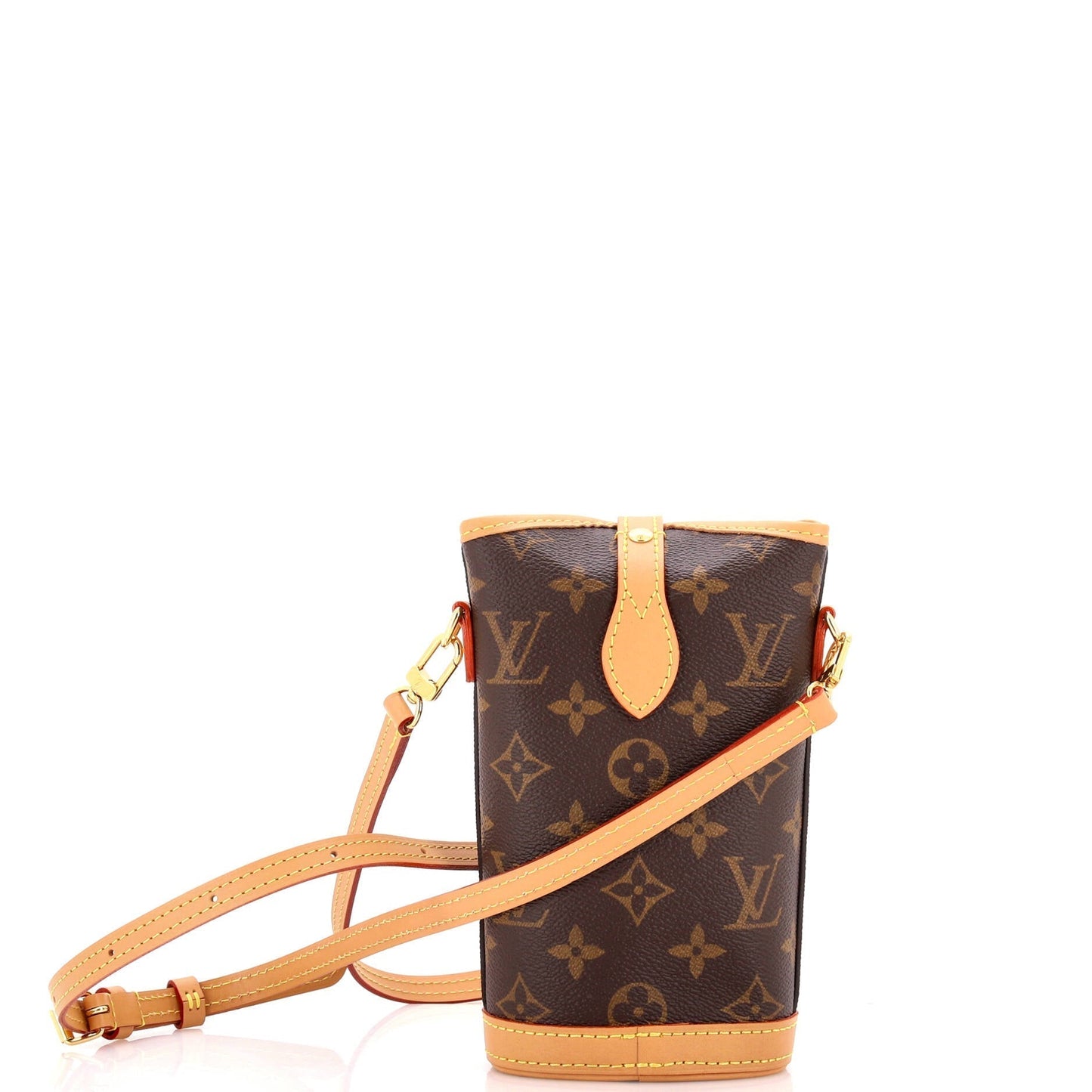 Louis Vuitton Fold Me Pouch Handbag Canvas Monogram Travel Bag