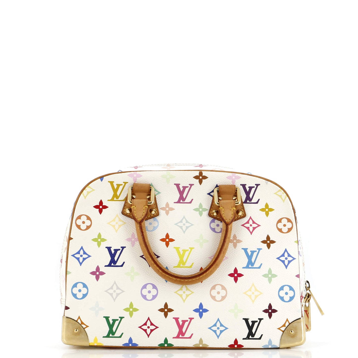 Louis Vuitton Trouville Handbag Multicolor Monogram Travel Bag
