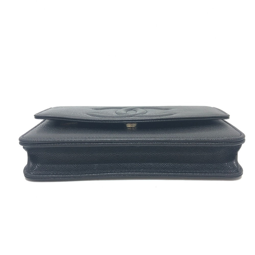 Chanel Caviar skin MÃ ©tiers d'Art Collection Black Shoulder Bag